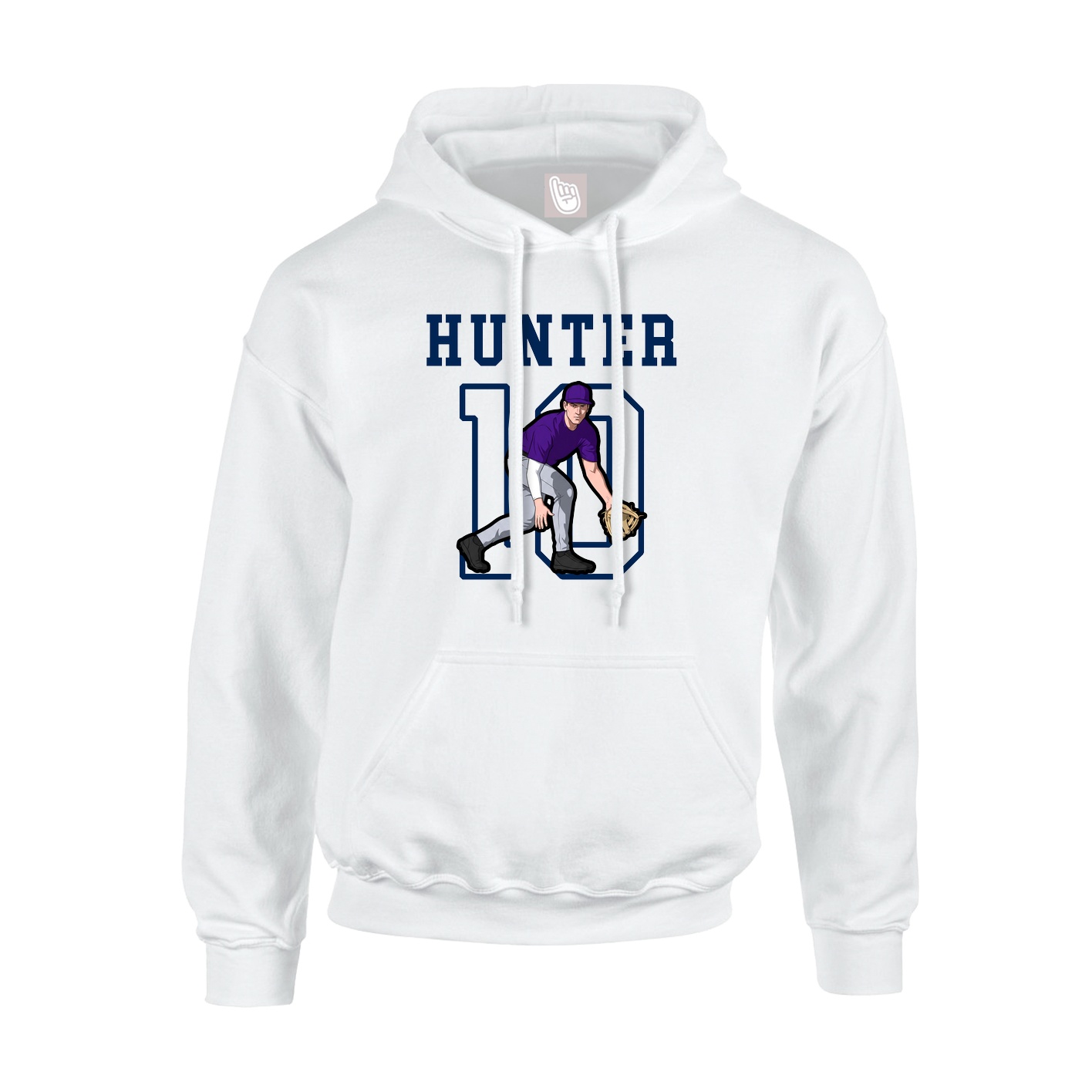 Youth Hoodie — Shirsey in White