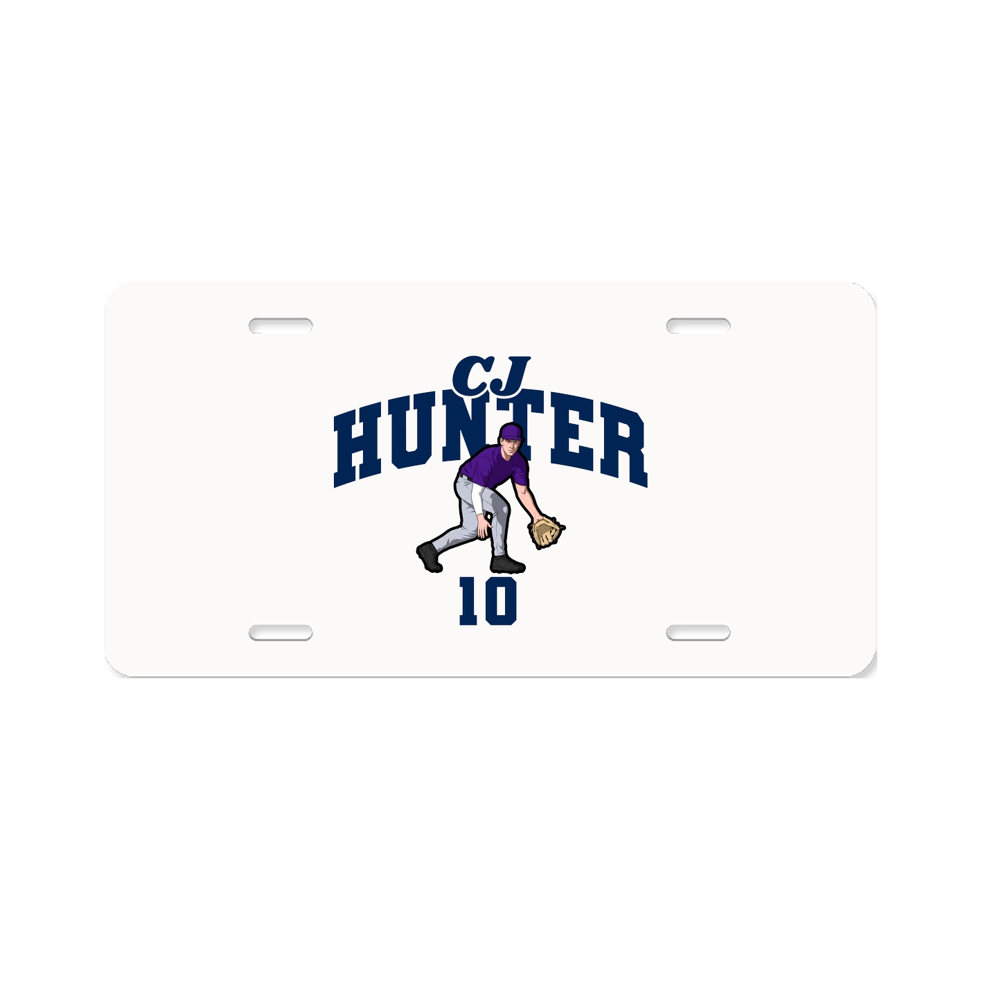 License Plate — Signature Arch in Classic