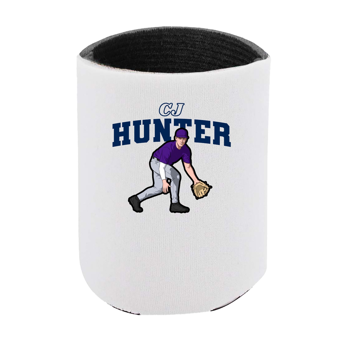 Can Holder — Name Arch in White