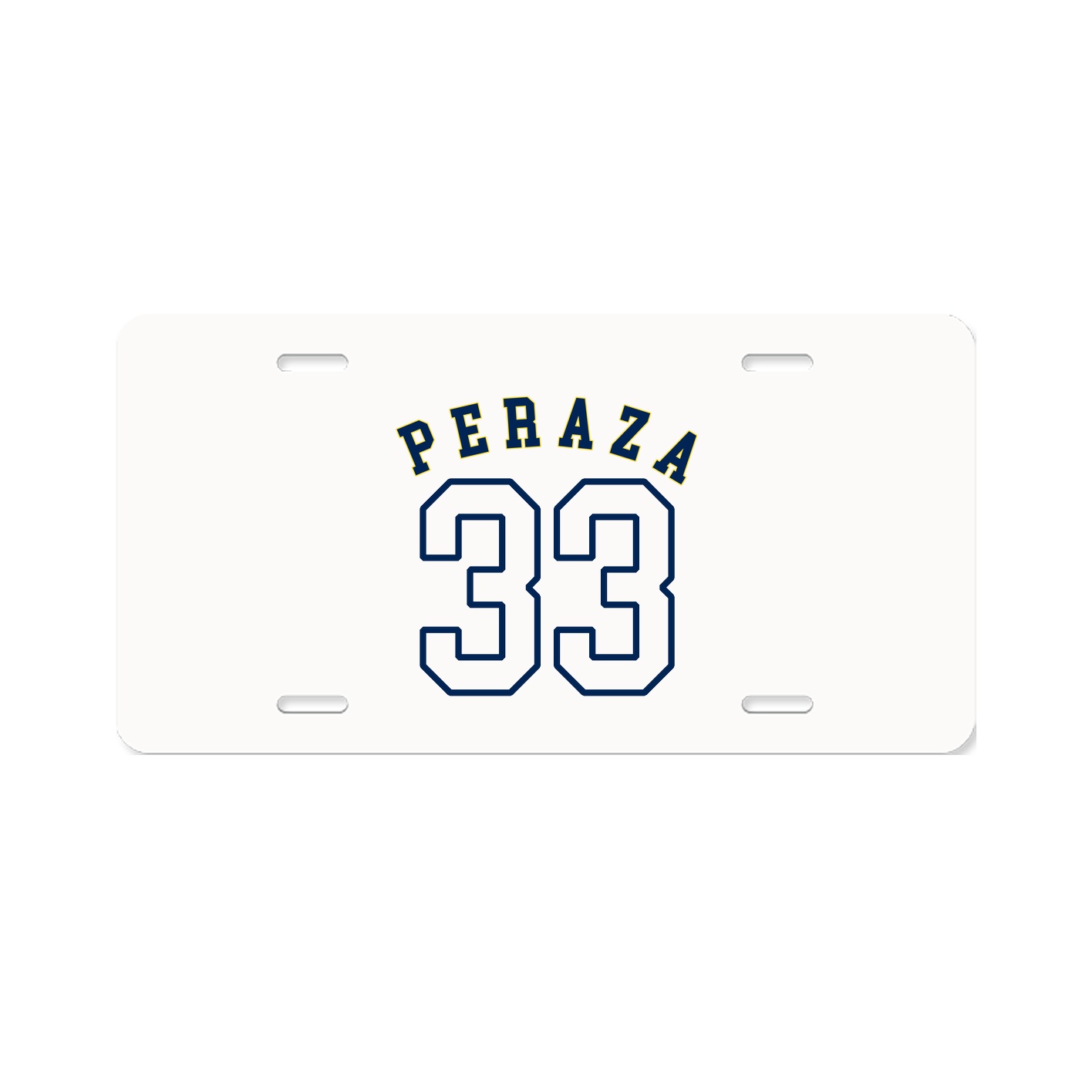 License Plate — Shirsey Arch in Classic