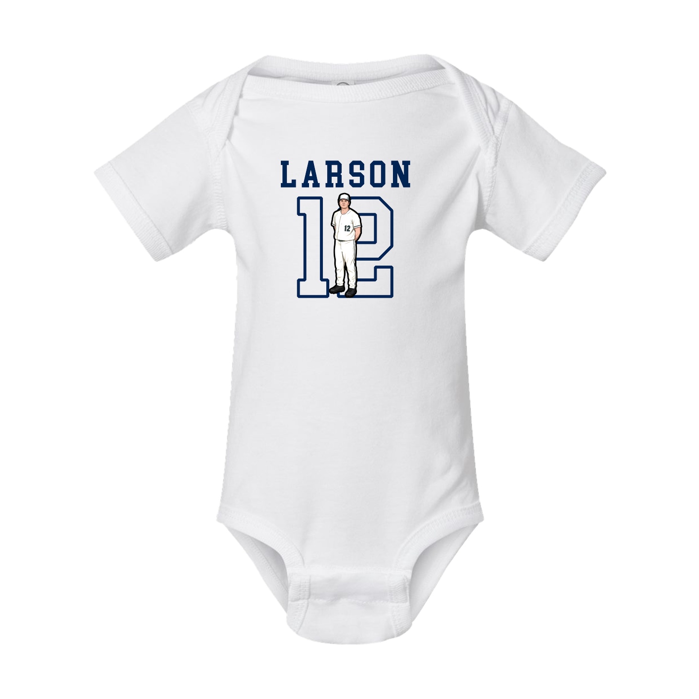 Baby Onesie — Shirsey in White