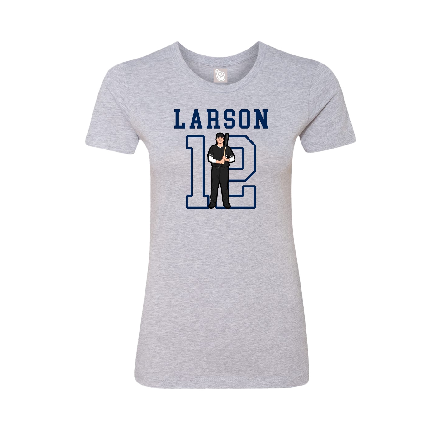Fitted Women's Tee — Shirsey in Grey
