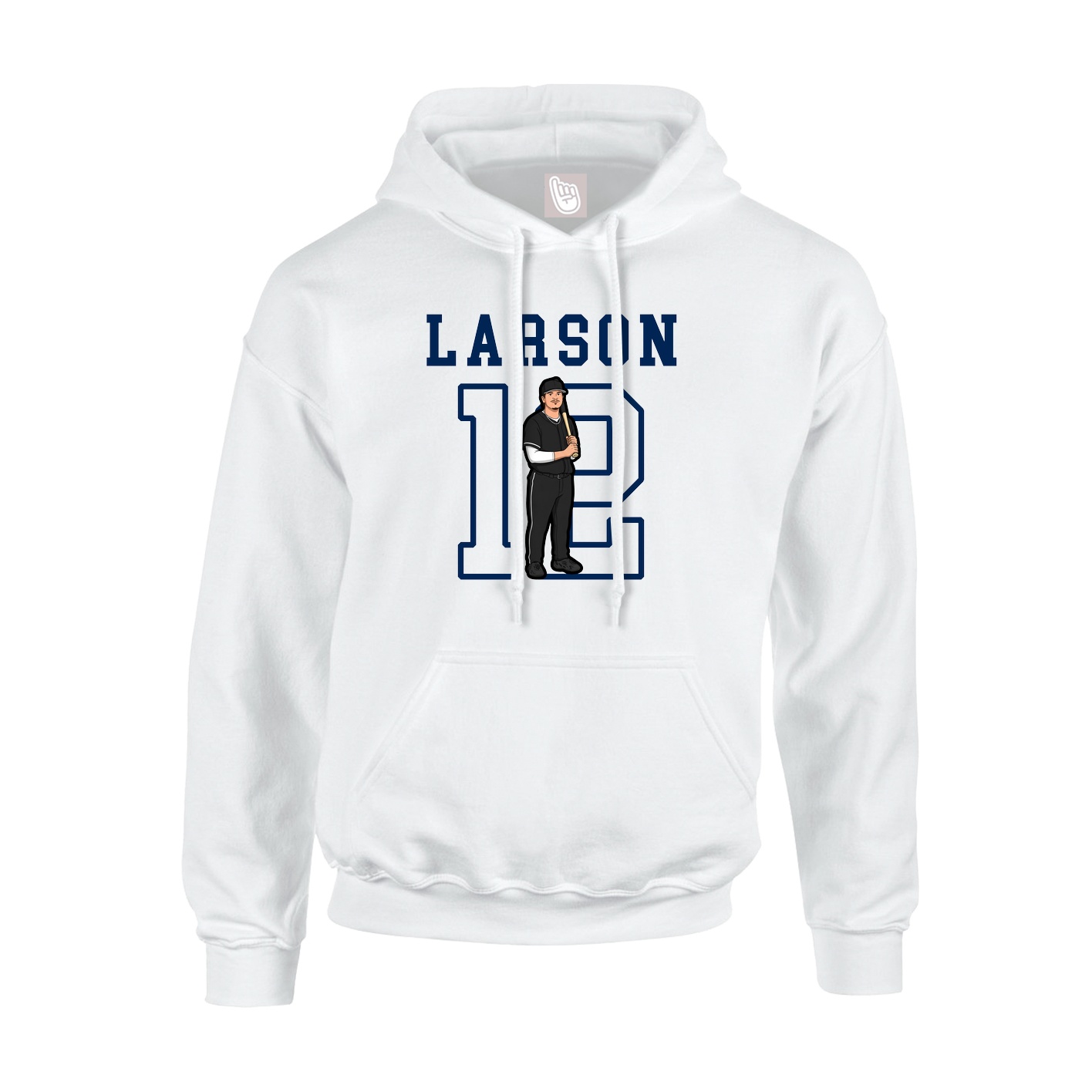 Hoodie — Shirsey in White