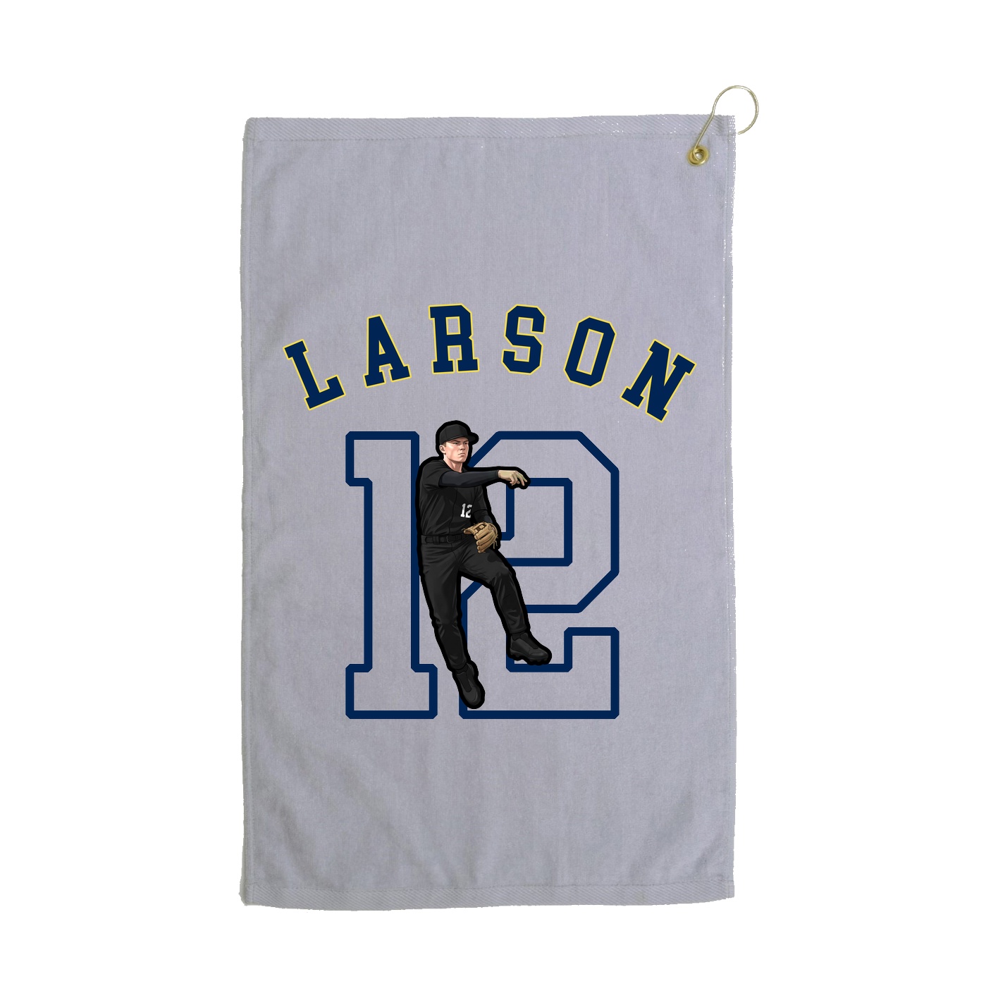 Golf Towel — Shirsey Arch in Grey