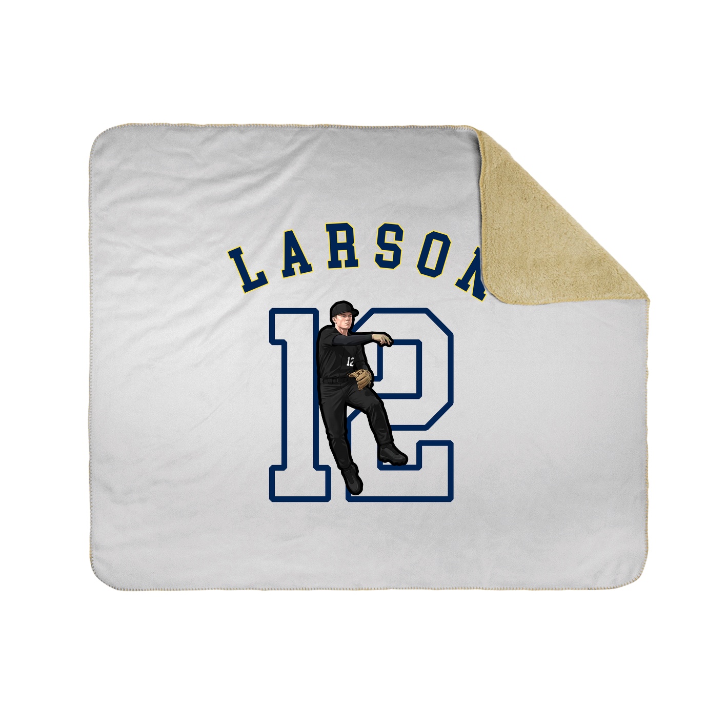 Throw Blanket — Shirsey Arch in White