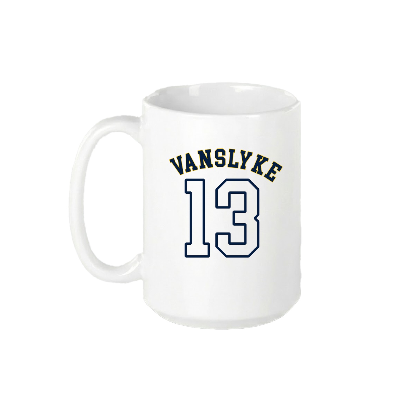 15oz Coffee Mug — Shirsey Arch in White