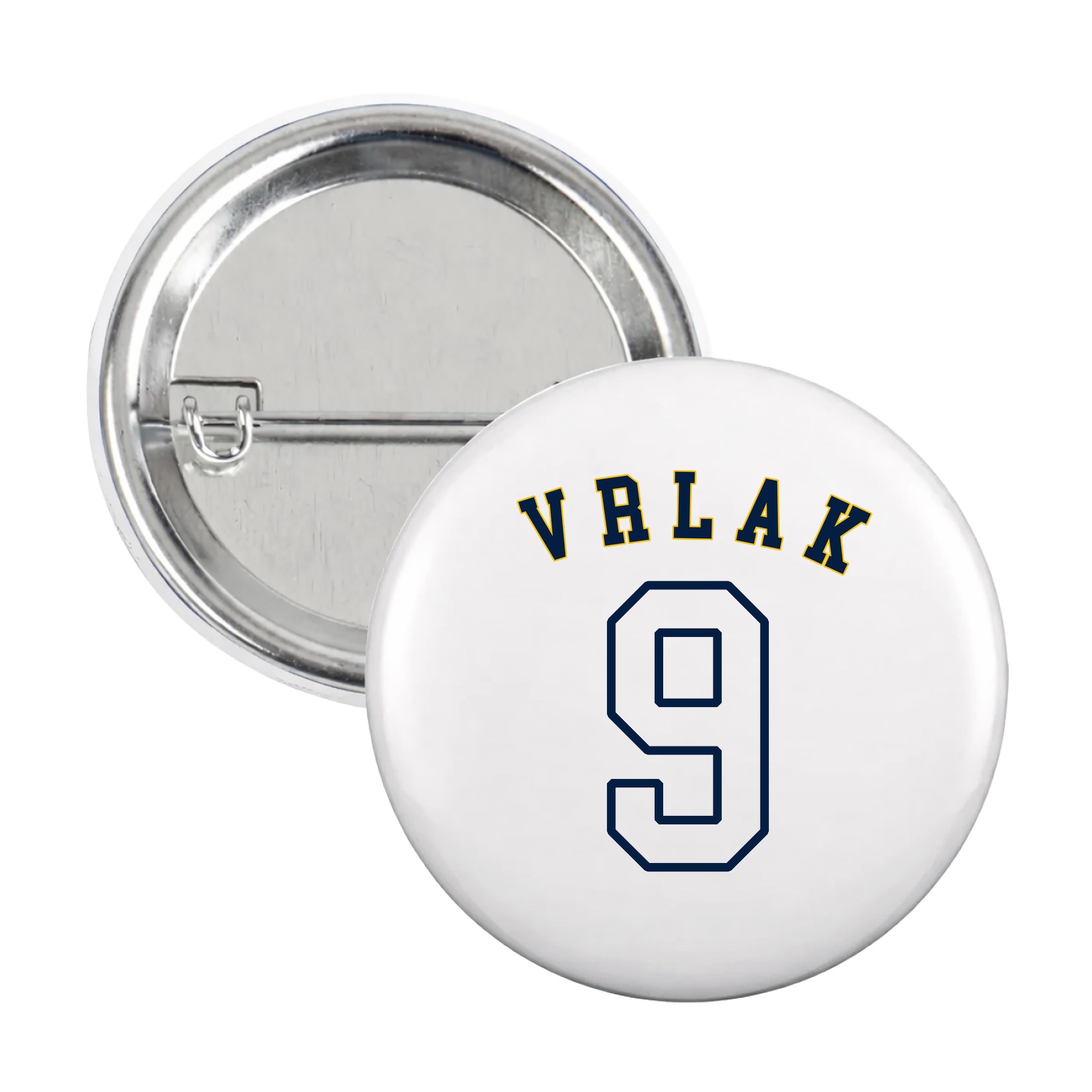 Game Day Button — Shirsey Arch in White