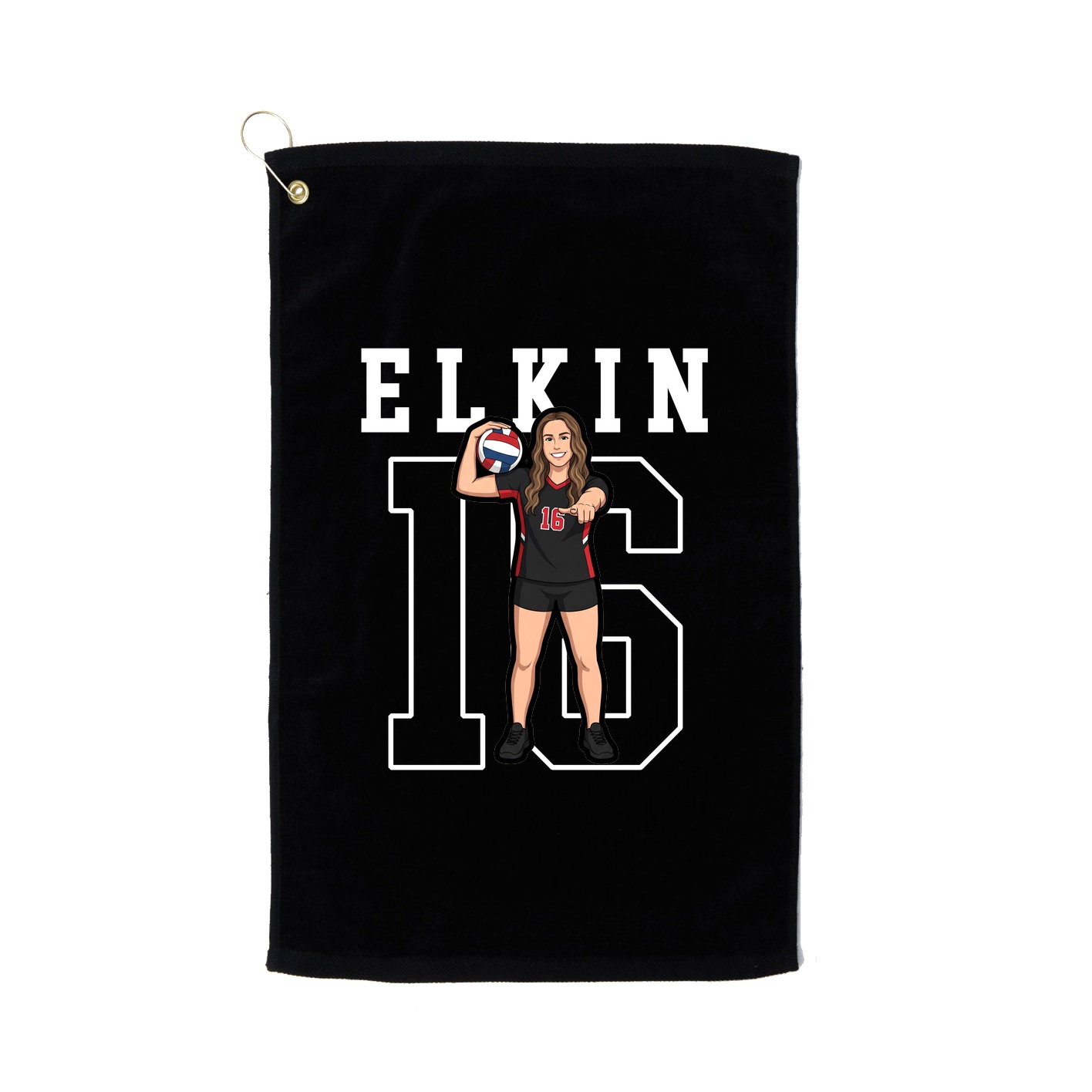 Terry Velour Golf Towel