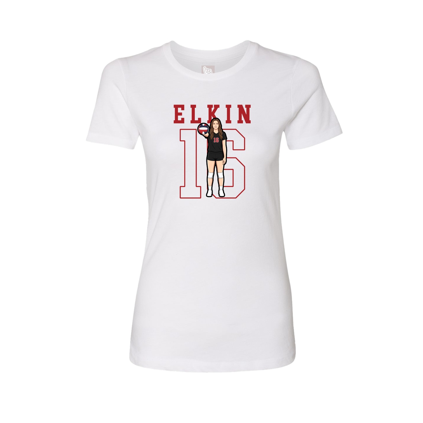 Fitted Women's Tee — Shirsey in White