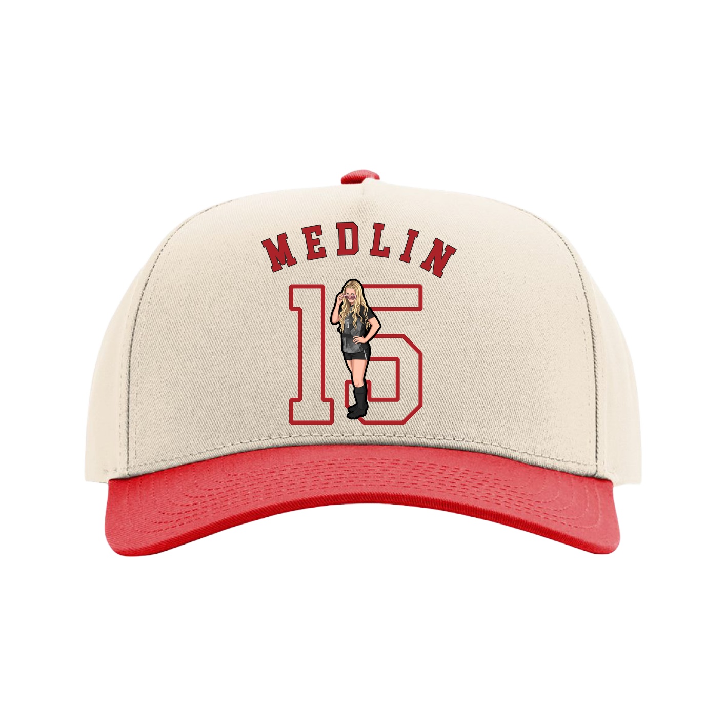 Full Fabric Five-Panel Champ Cap