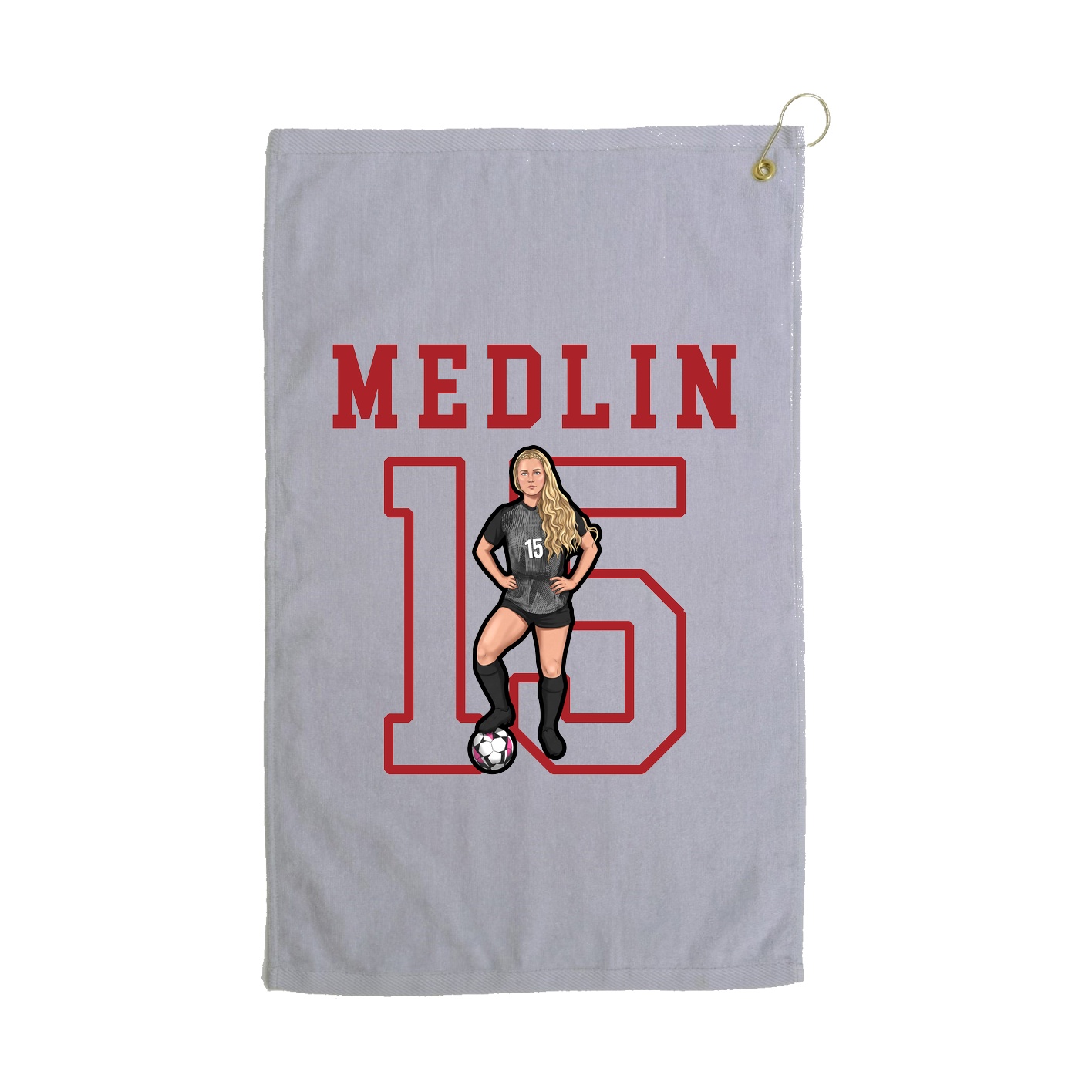 Golf Towel — Shirsey in Grey