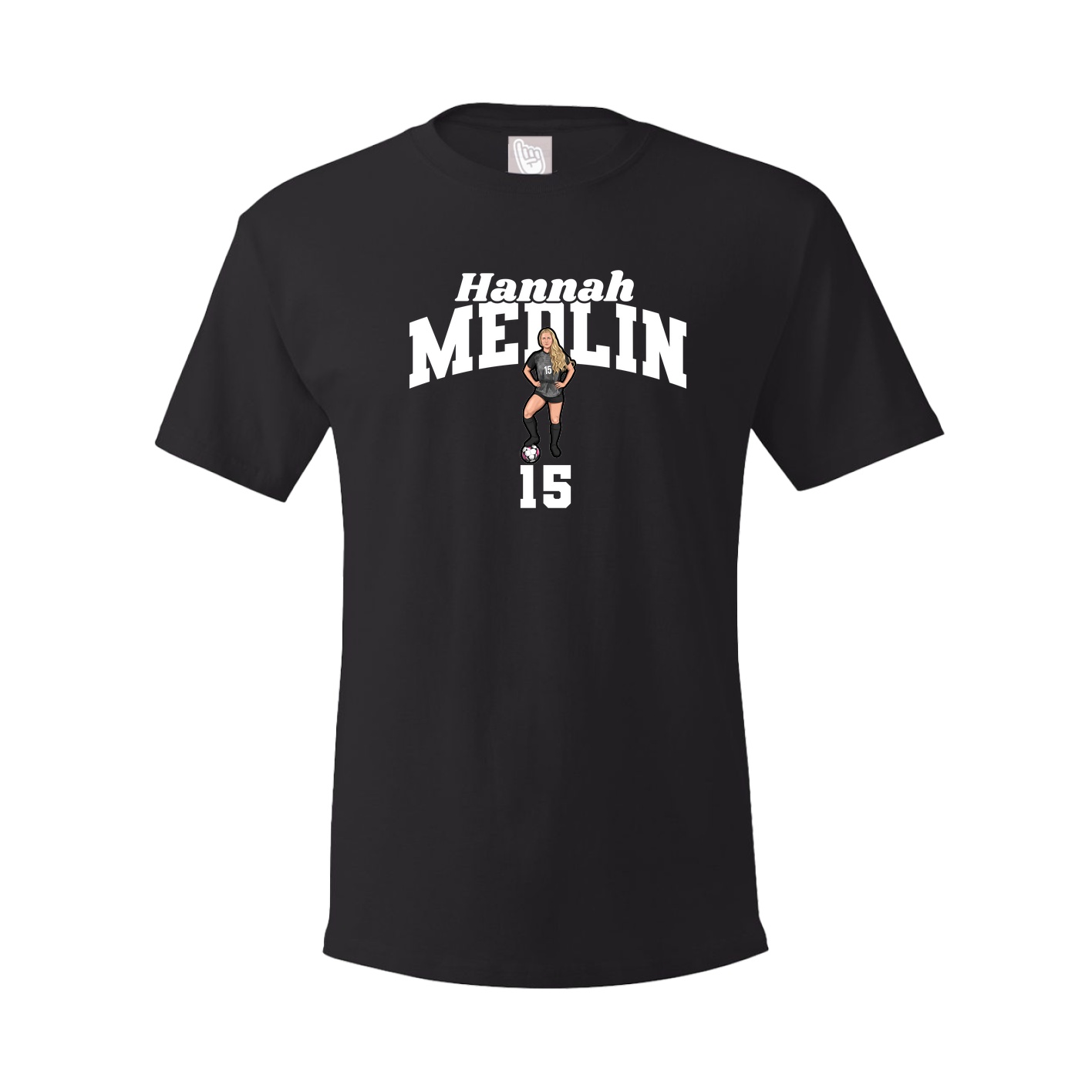 Youth Tee — Signature Arch in Black