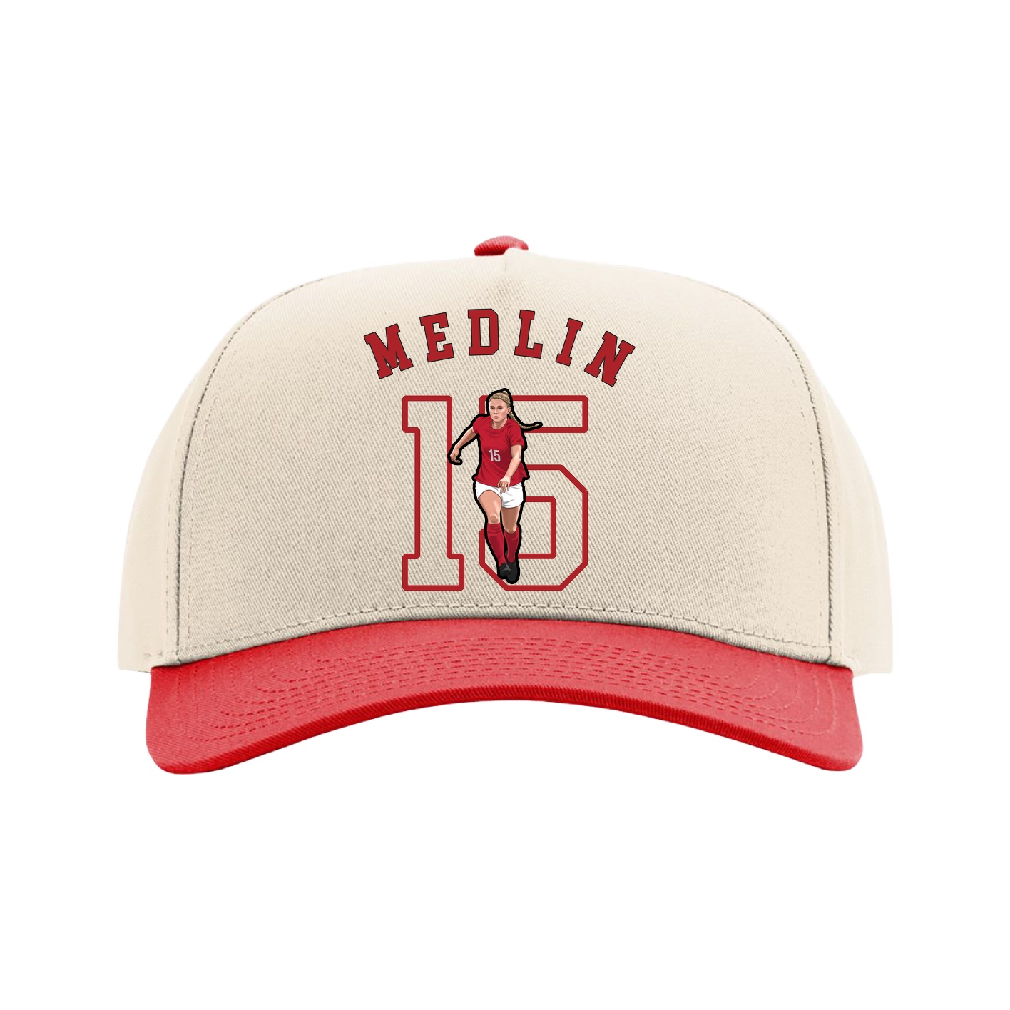 Full Fabric Five-Panel Champ Cap
