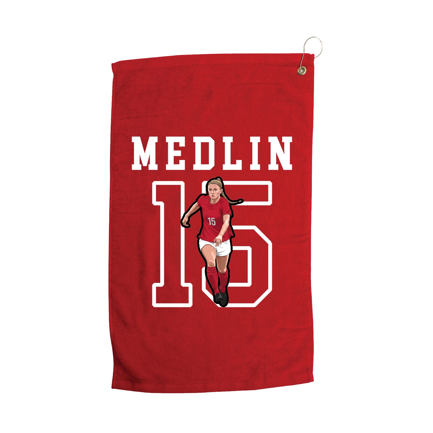 Golf Towel — Shirsey in Red