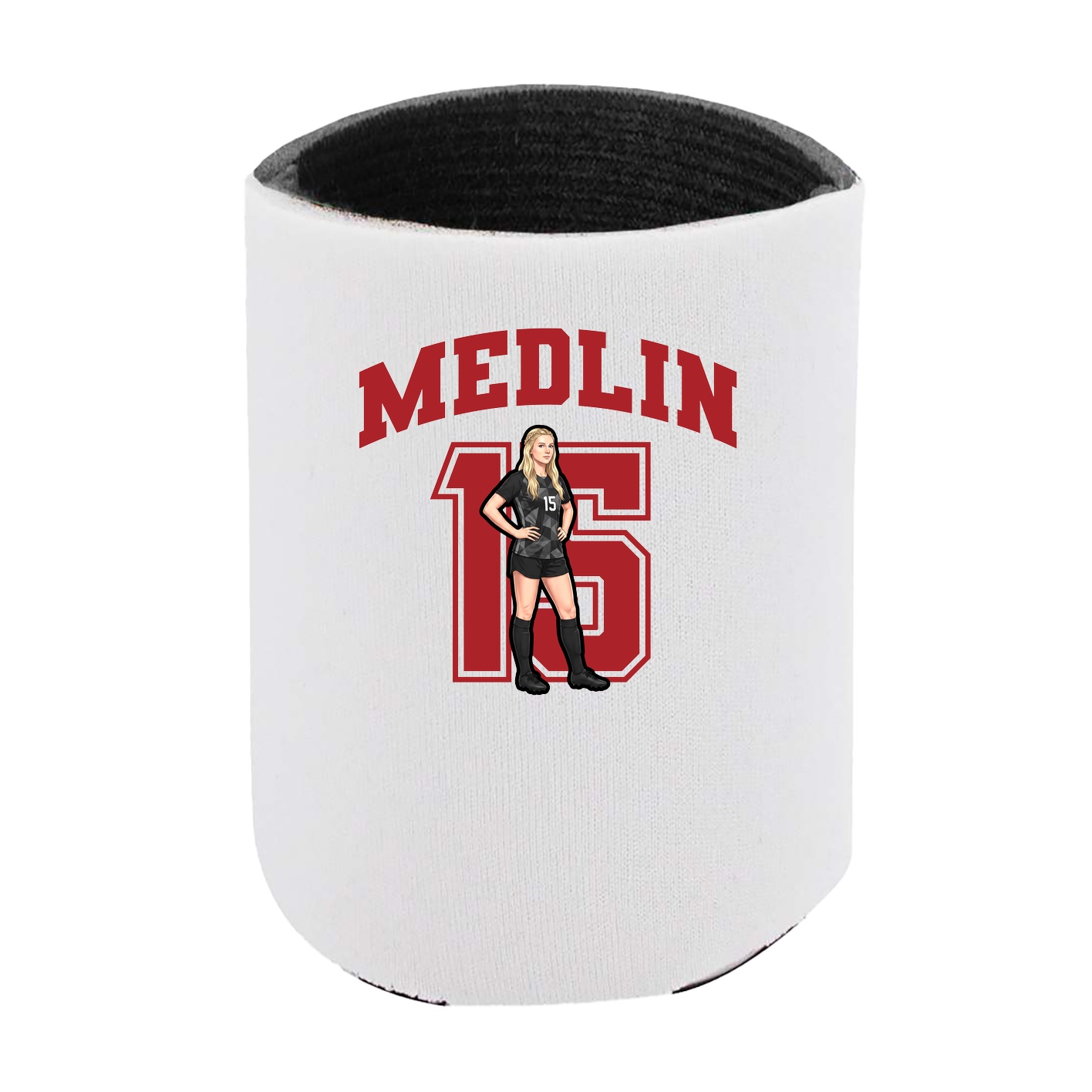 Can Holder — Number in White
