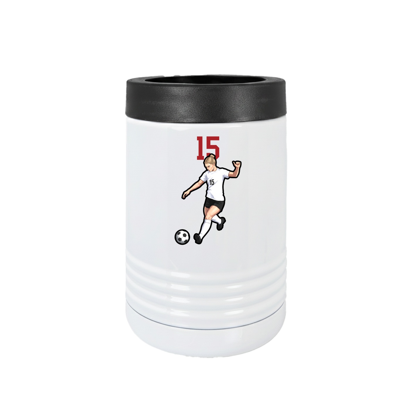 Beverage Holder — Number Top in White