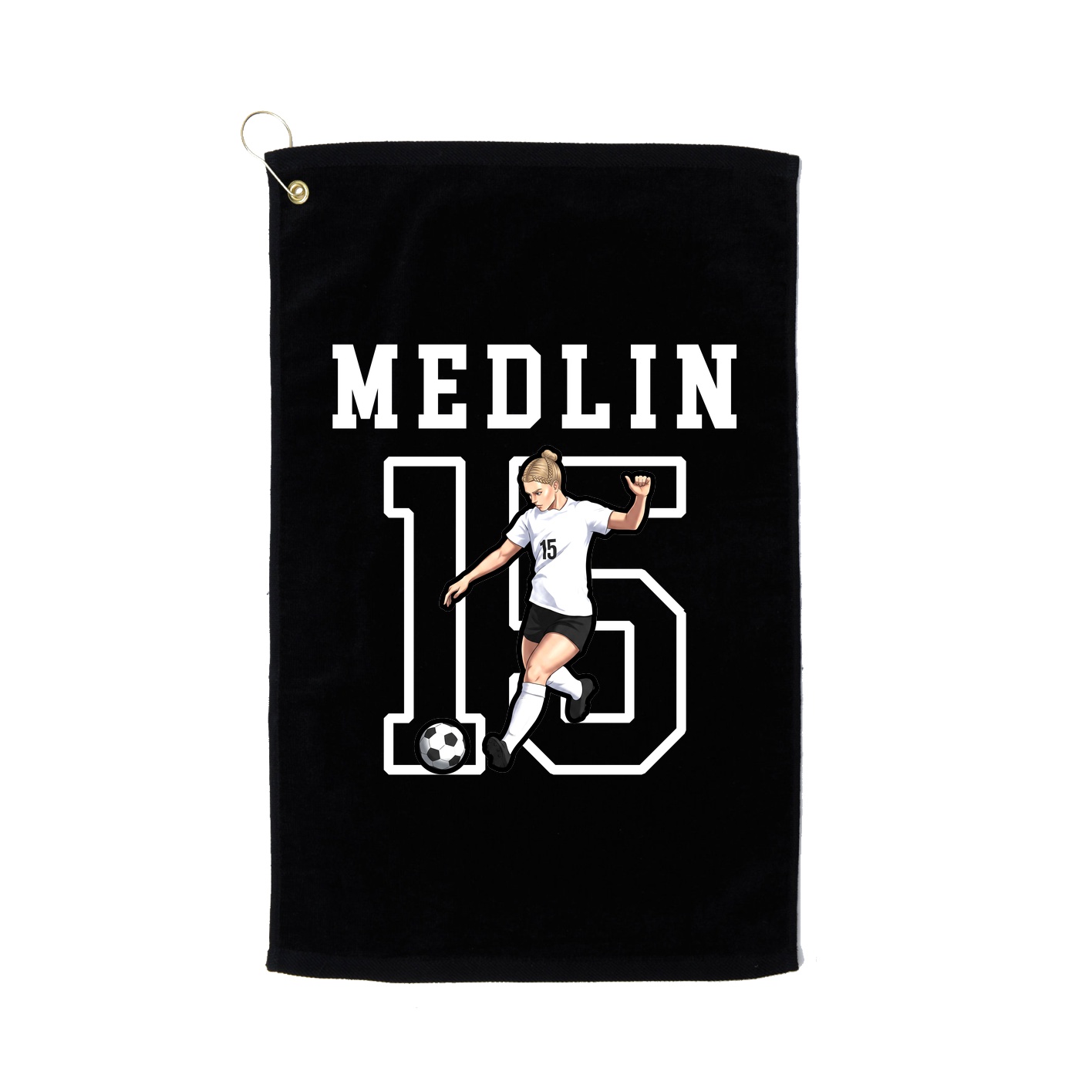 Golf Towel — Shirsey in Black