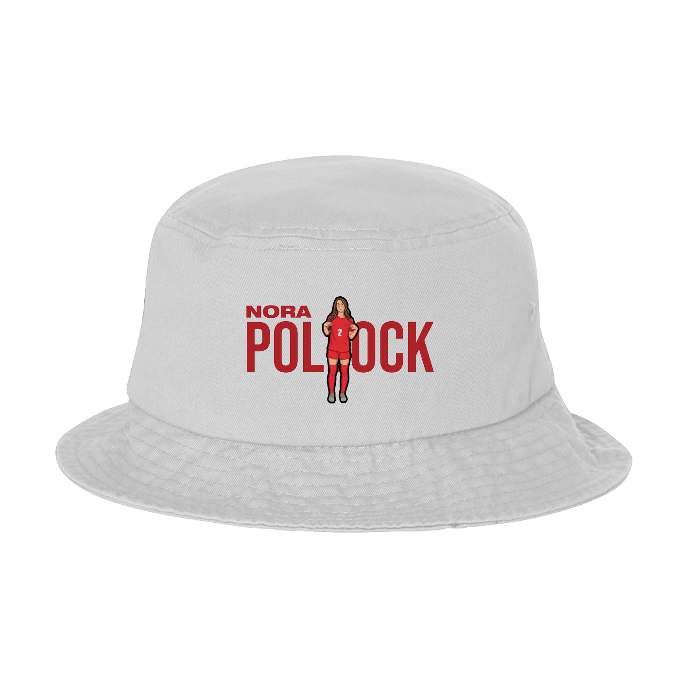 Bucket Cap — Player Name in White