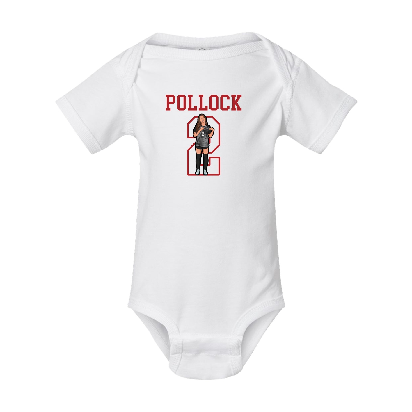 Baby Onesie — Shirsey in White
