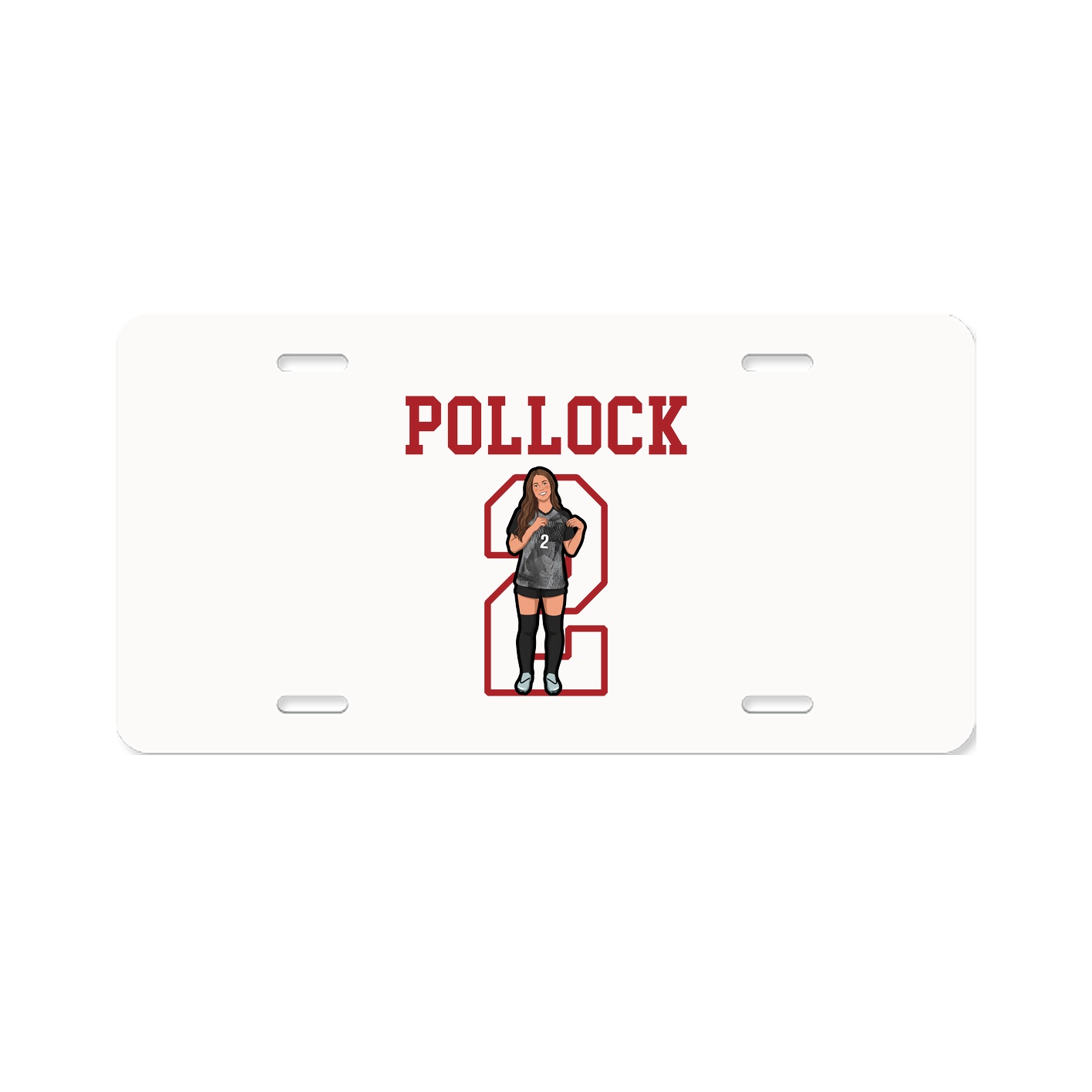 License Plate — Shirsey in Classic