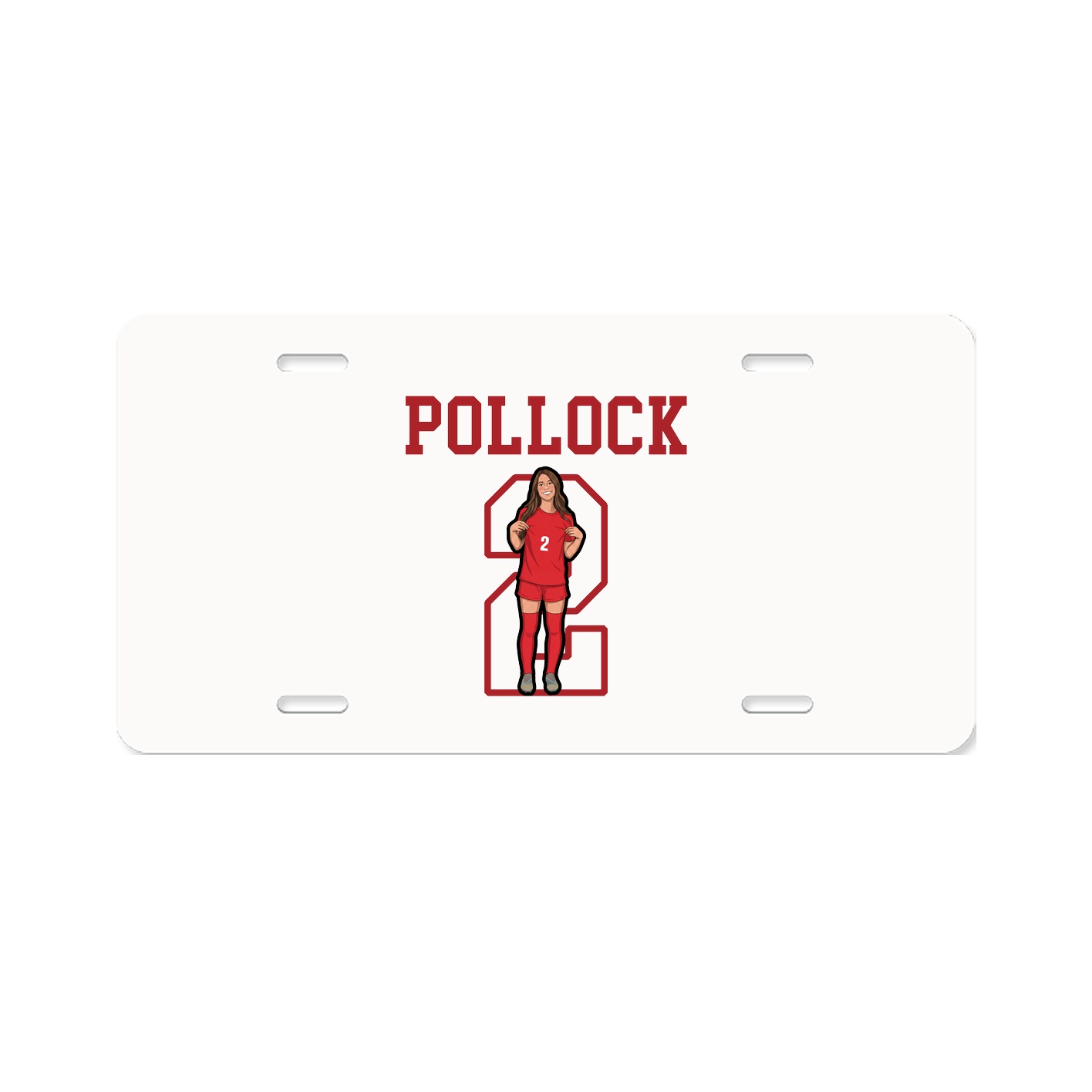 License Plate — Shirsey in Classic
