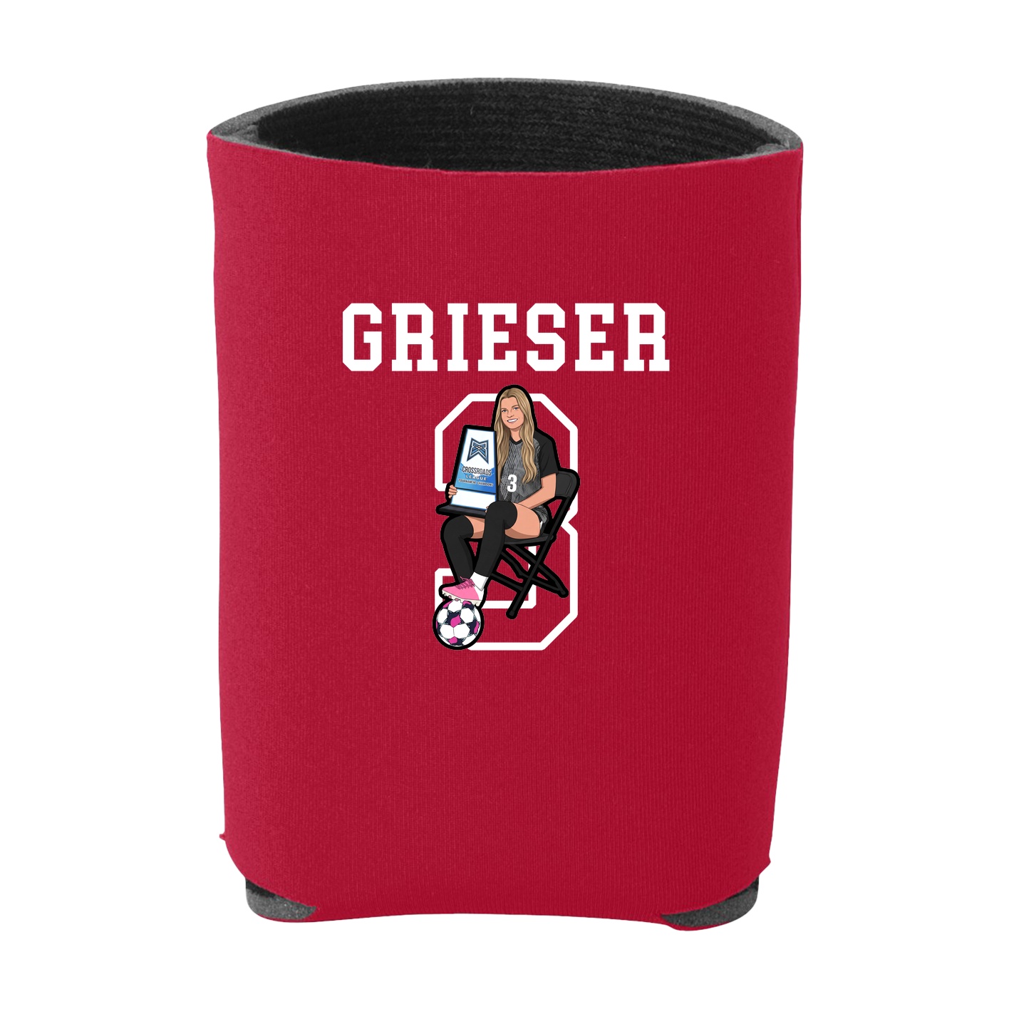 Can Holder — Shirsey in Red