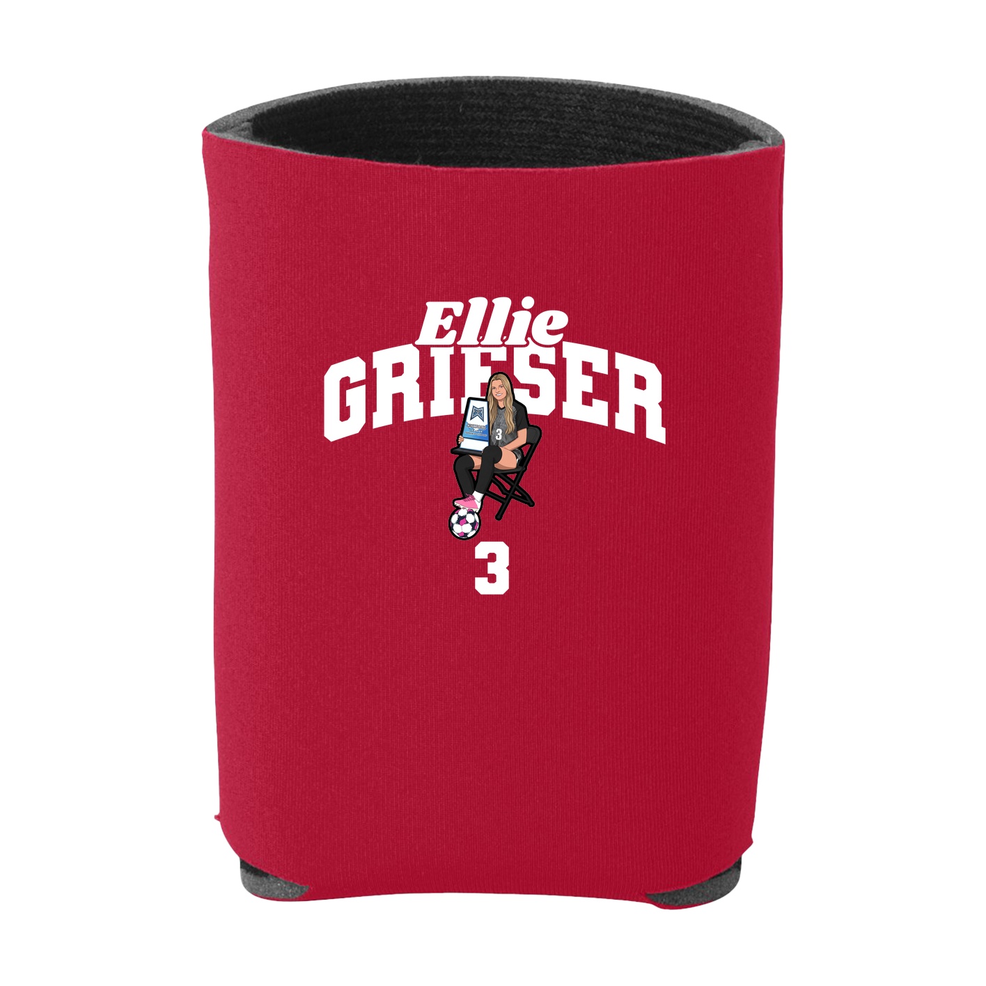 Can Holder — Signature Arch in Red