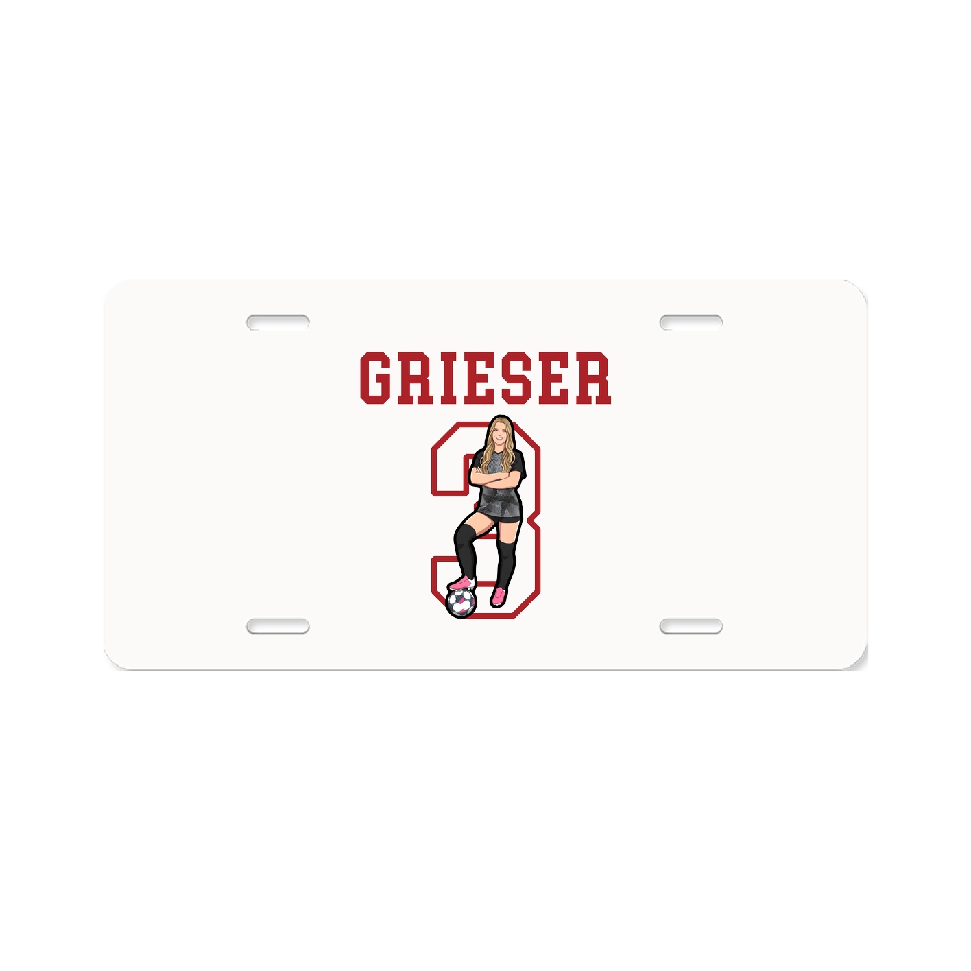 License Plate — Shirsey in Classic