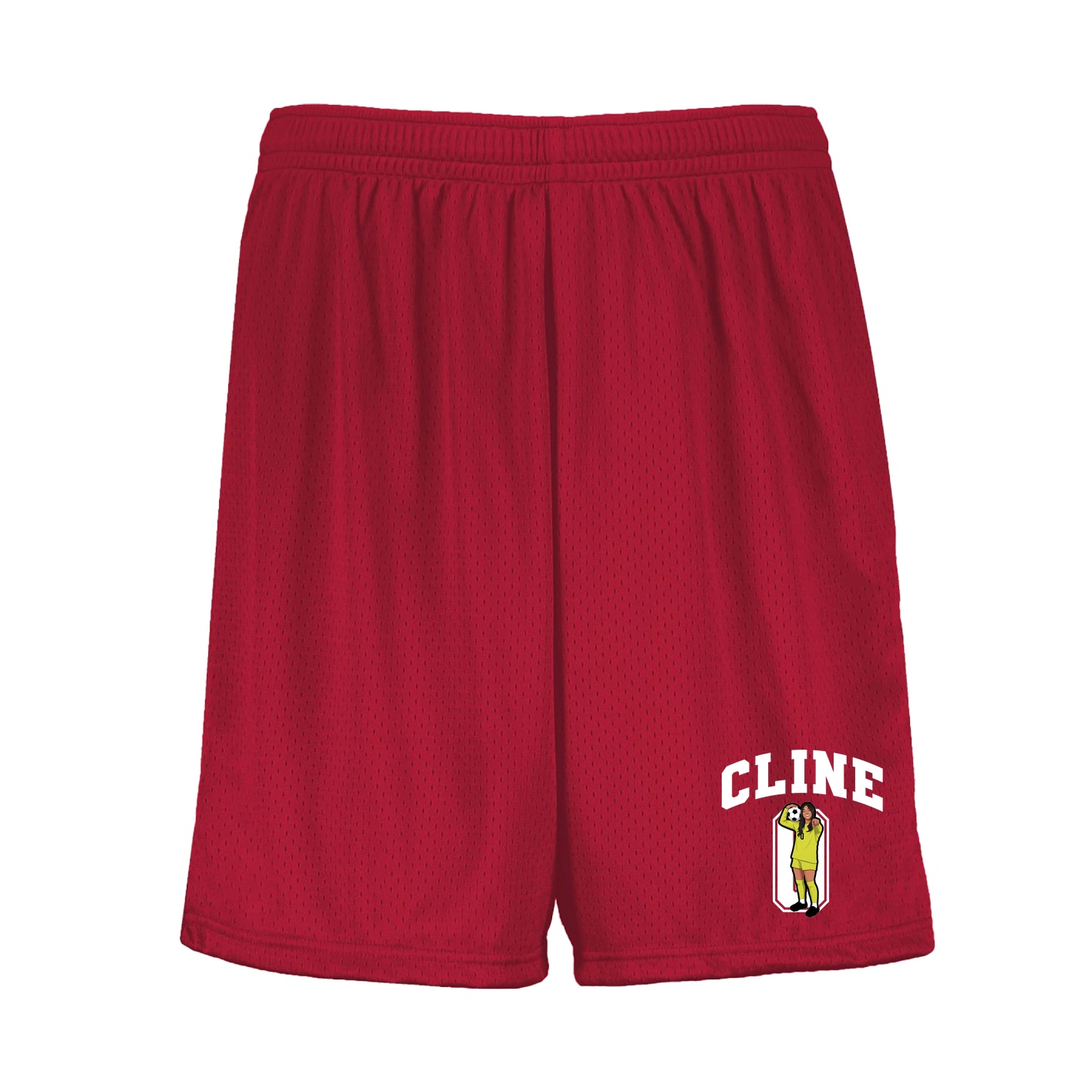 Shorts — Number in Red