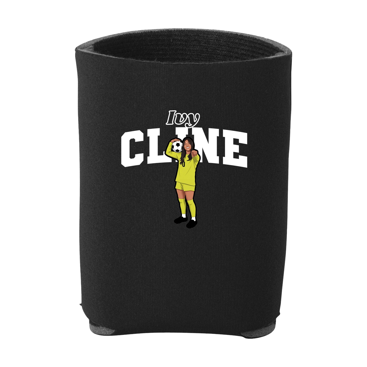 Can Holder — Name Arch in Black