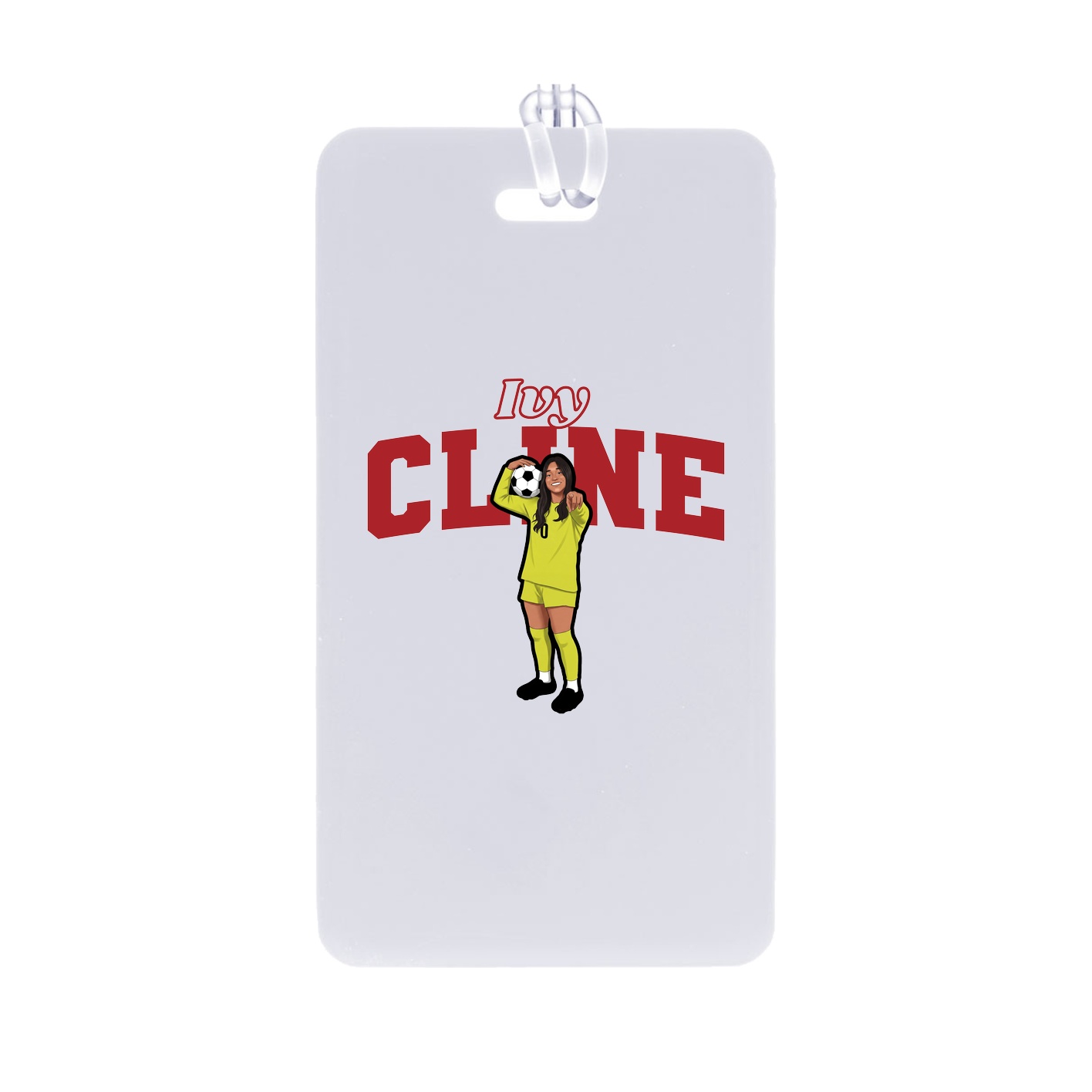 Bag Tag — Name Arch in Classic