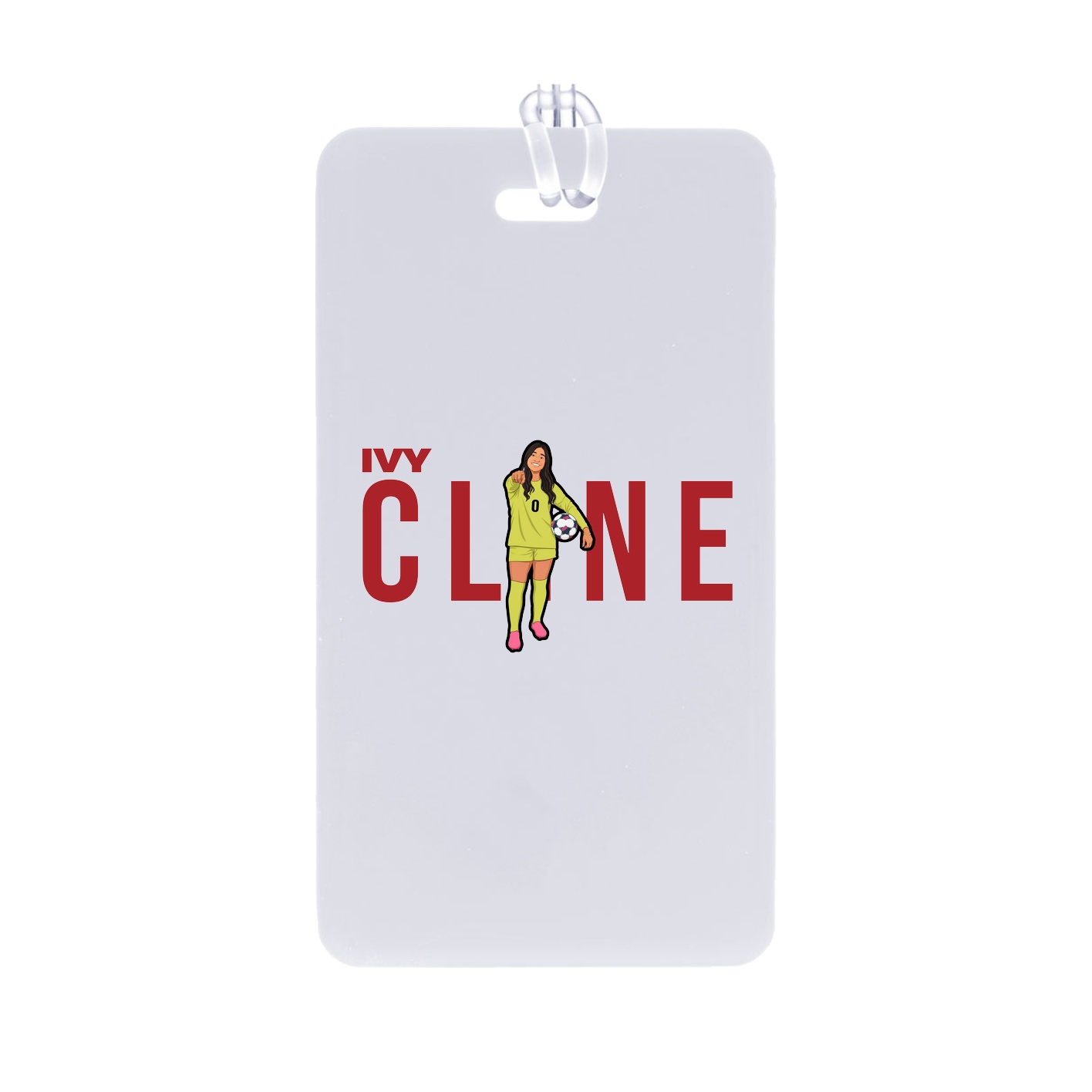 Bag Tag — Player Name in Classic