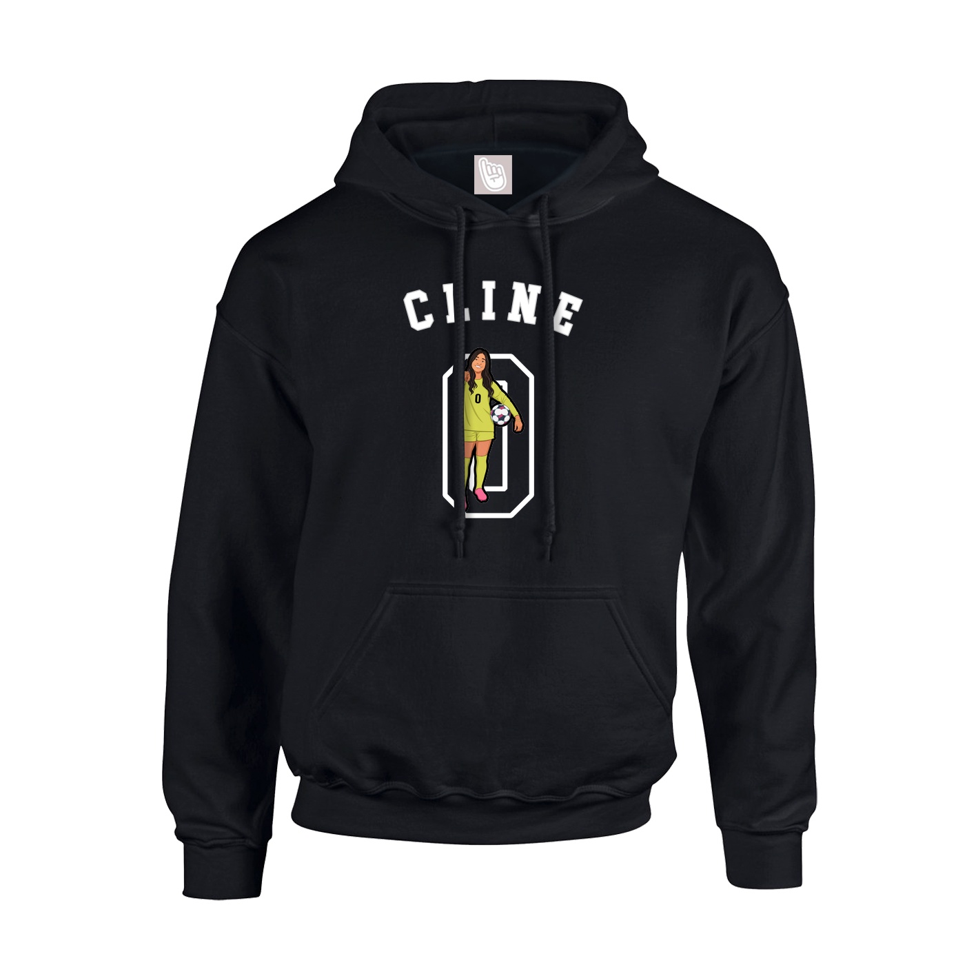 Hoodie — Shirsey Arch in Black