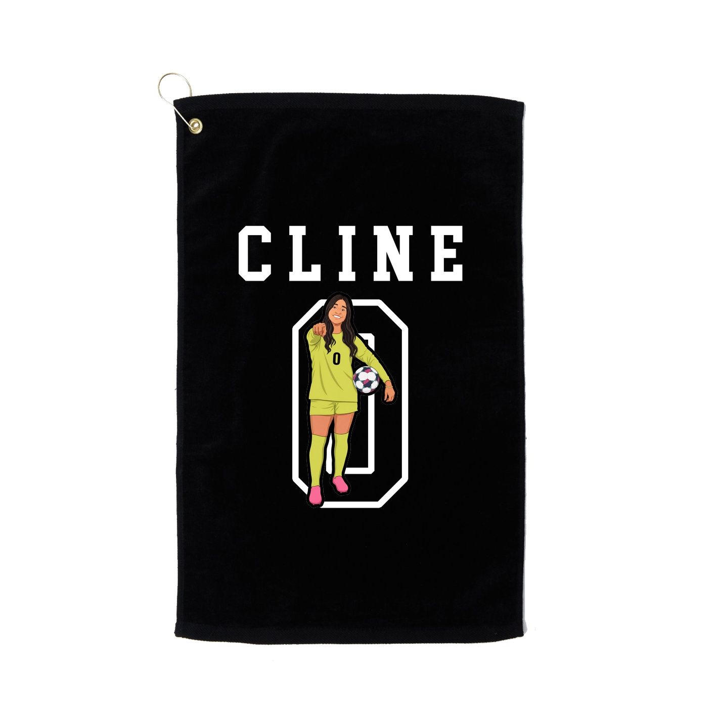 Golf Towel — Shirsey in Black
