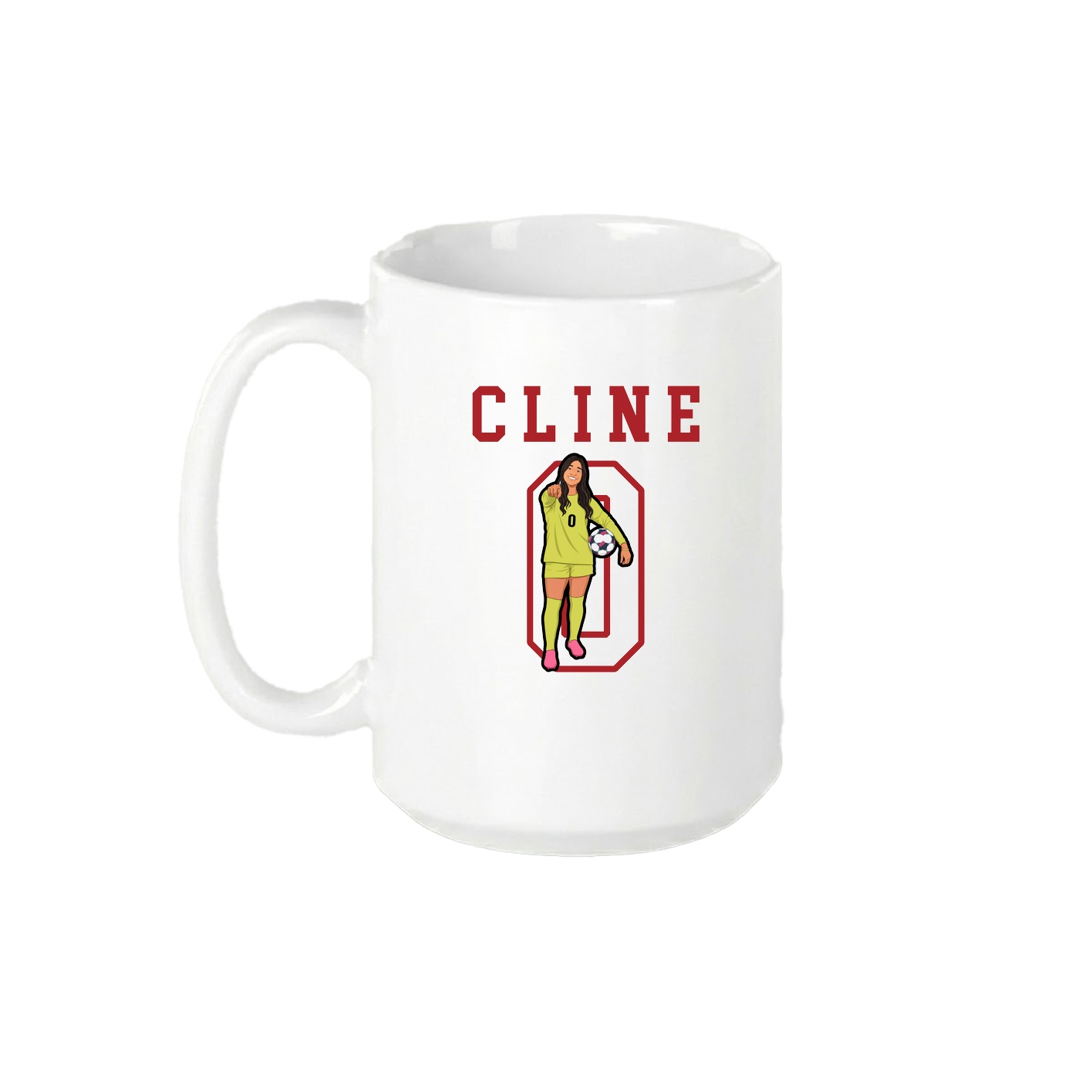 15oz Coffee Mug — Shirsey in White