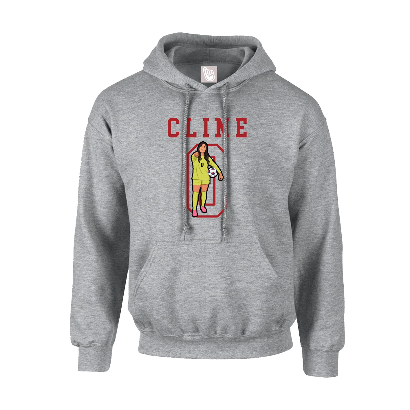 Youth Hoodie — Shirsey in Grey
