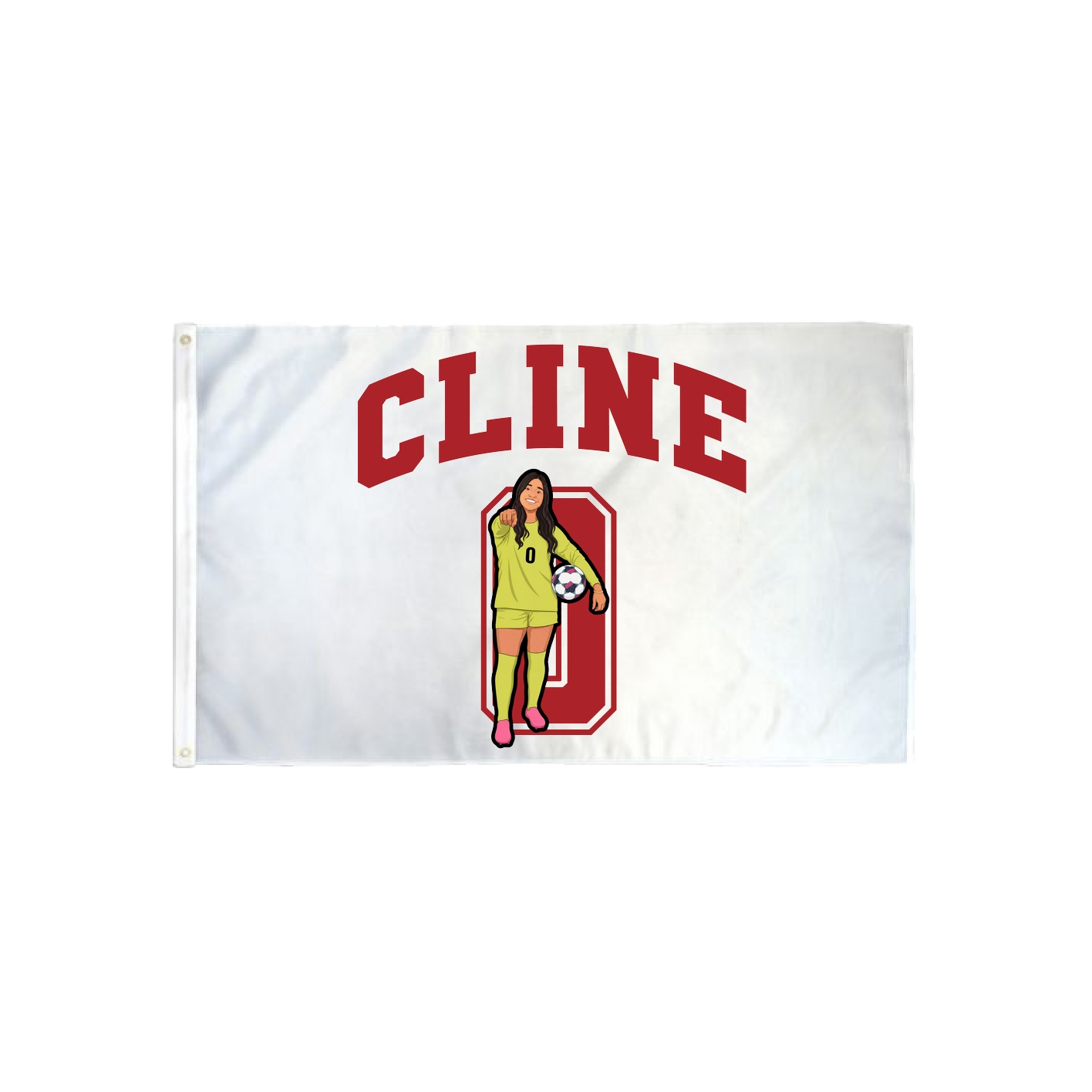 3x5 Flag — Number in Classic