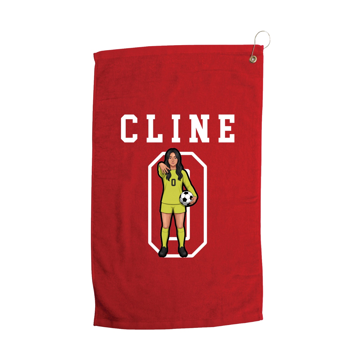 Golf Towel — Shirsey in Red