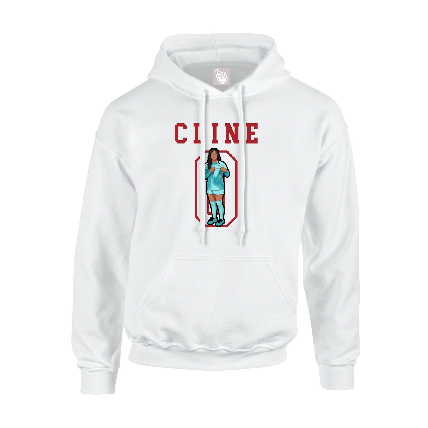 Youth Hoodie — Shirsey in White
