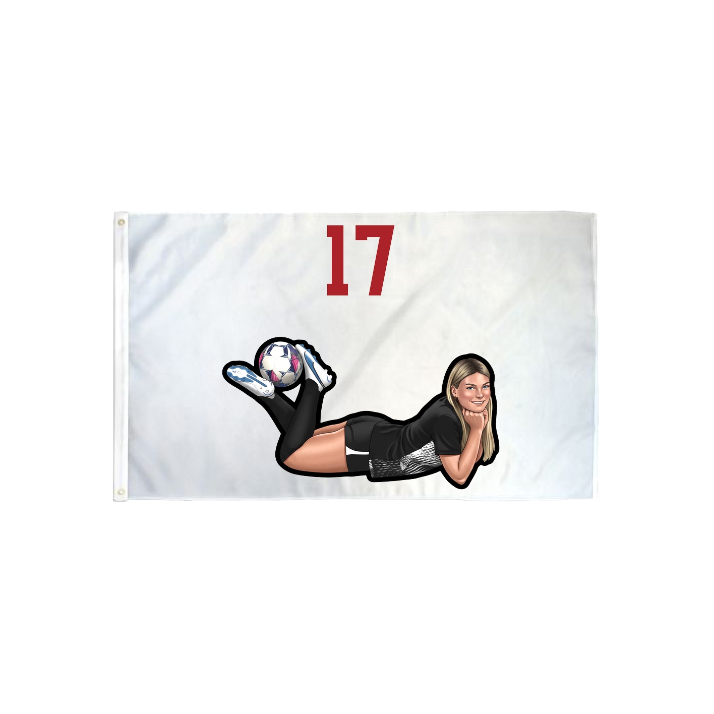 3x5 Flag — Number Top in Classic