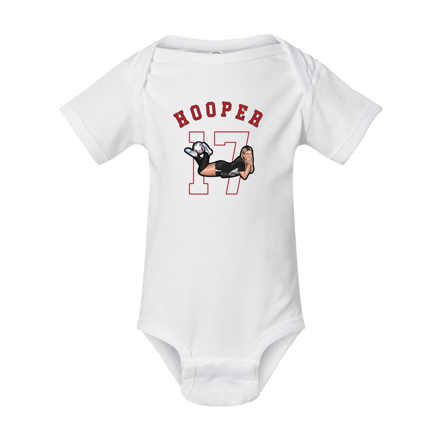 Baby Onesie — Shirsey Arch in White