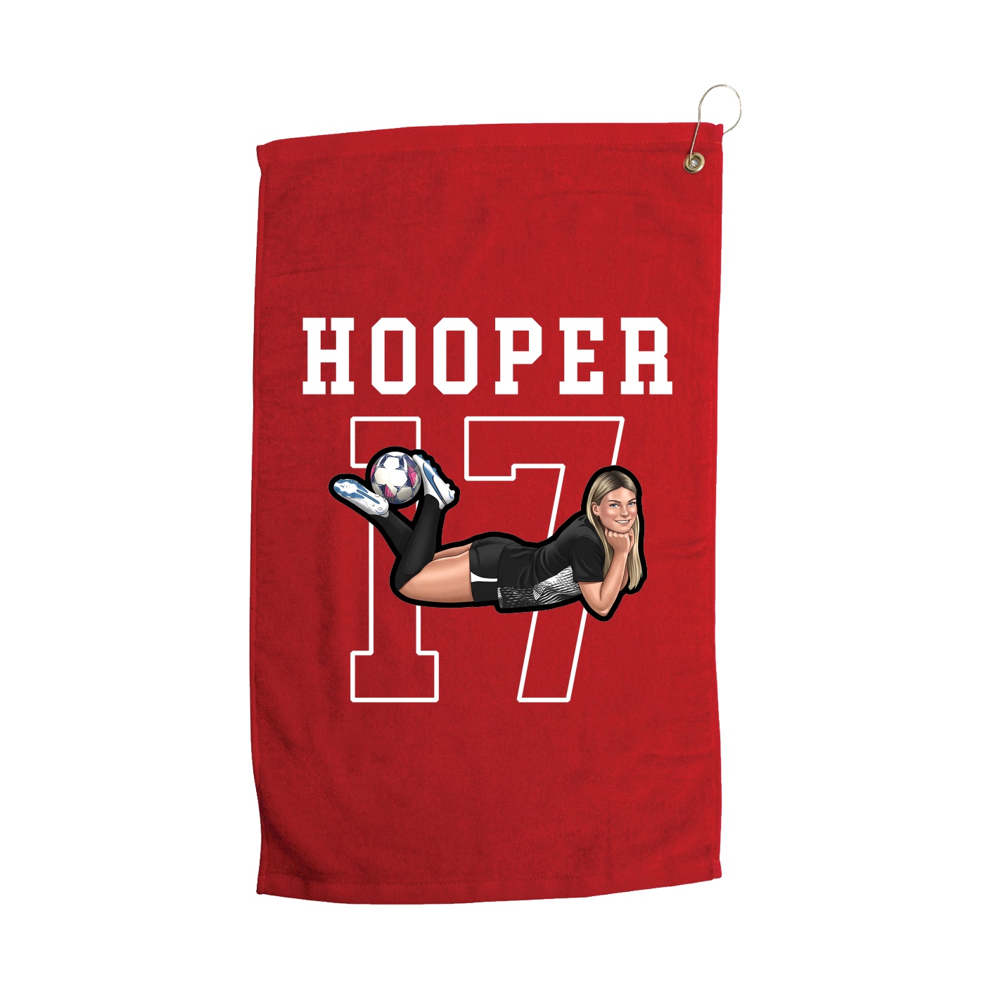 Golf Towel — Shirsey in Red