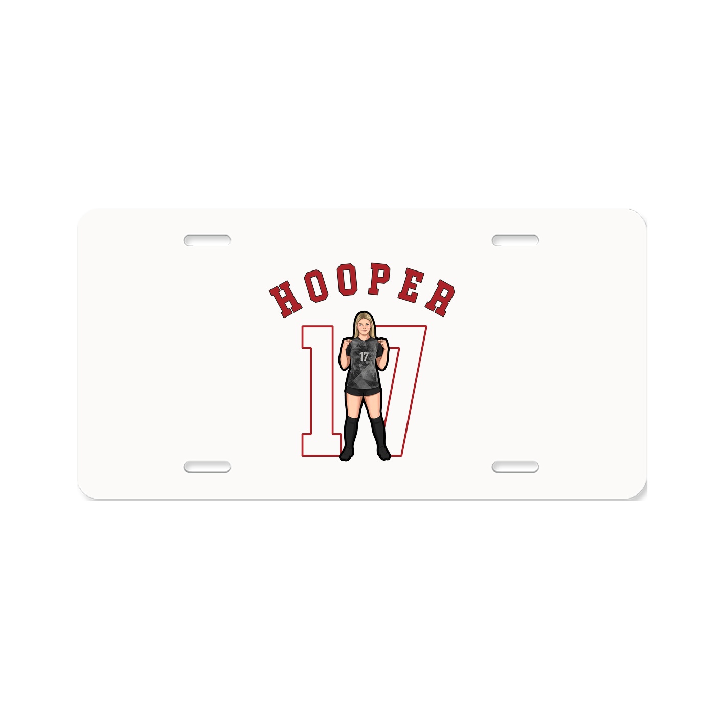 License Plate — Shirsey Arch in Classic