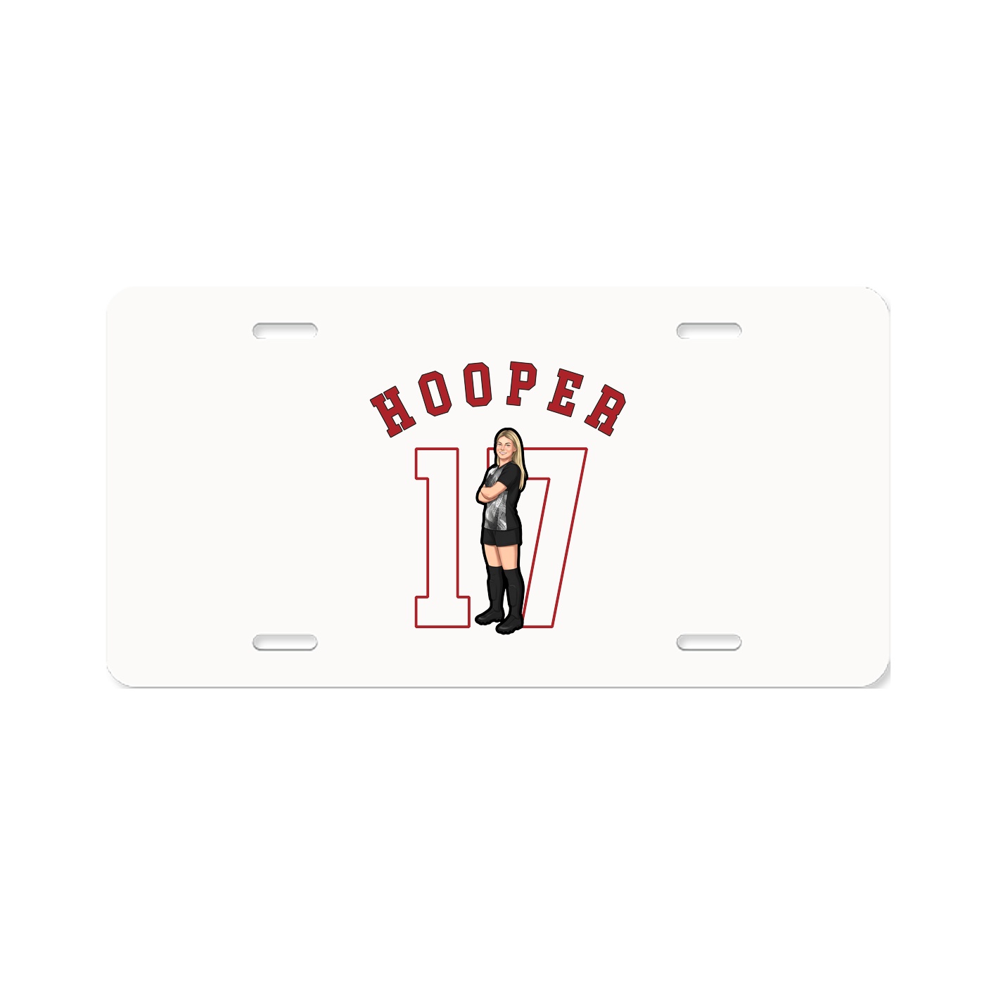 License Plate — Shirsey Arch in Classic