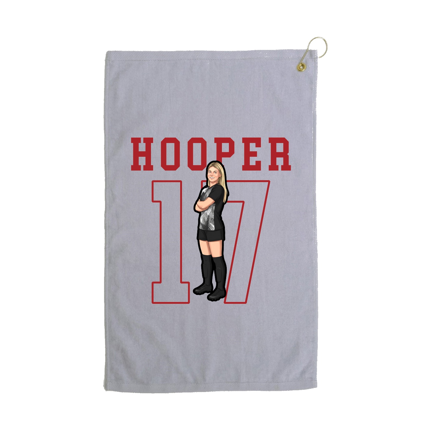 Golf Towel — Shirsey in Grey