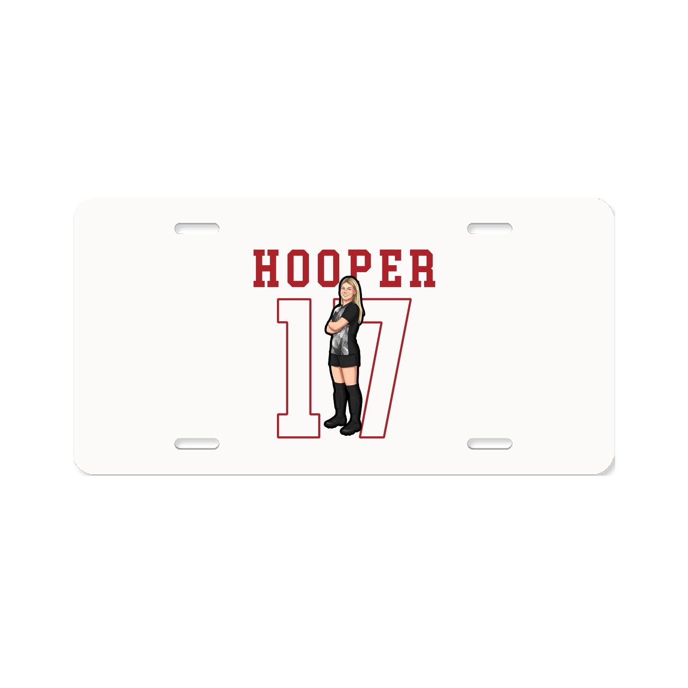 License Plate — Shirsey in Classic