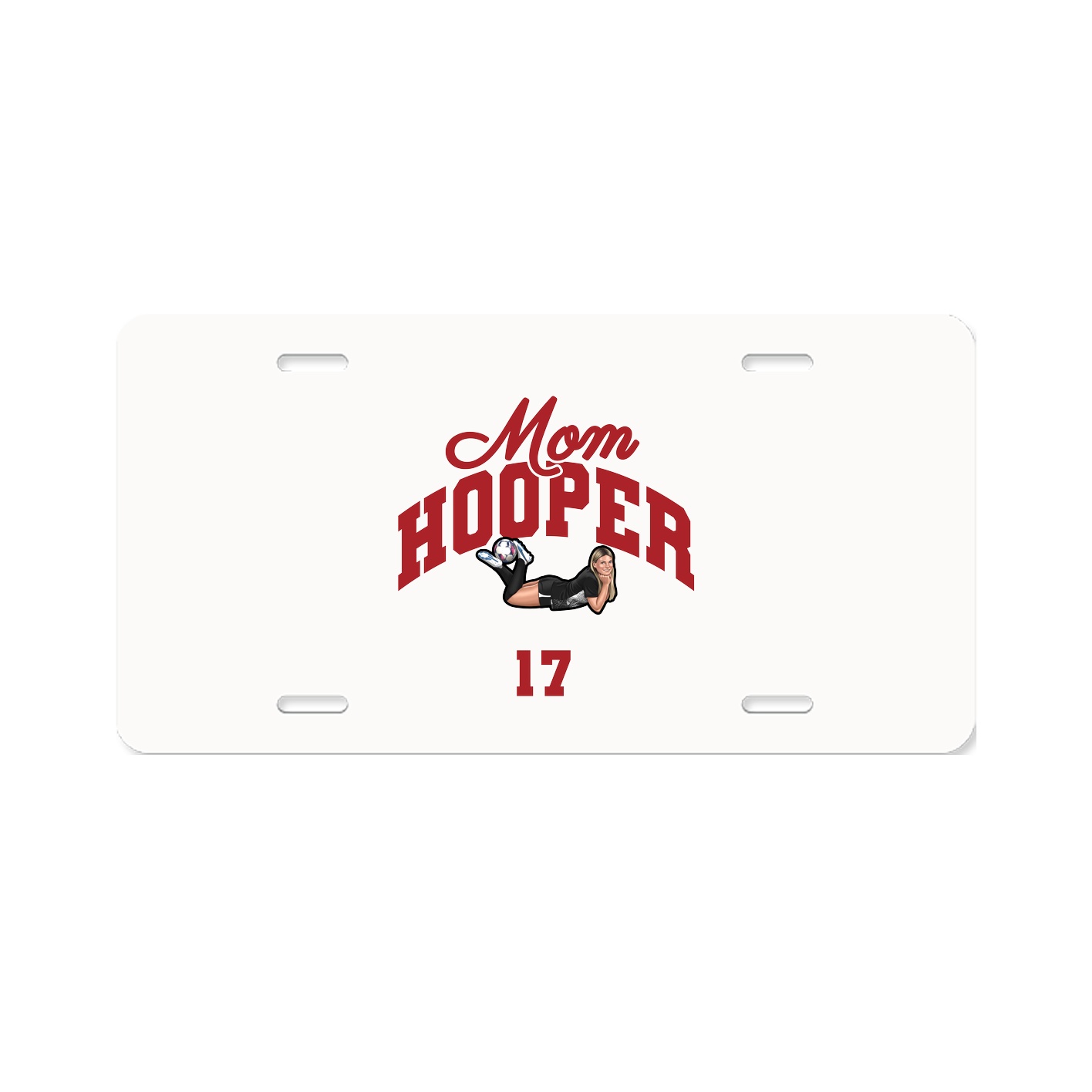 License Plate — Mothers Day Arch in Classic