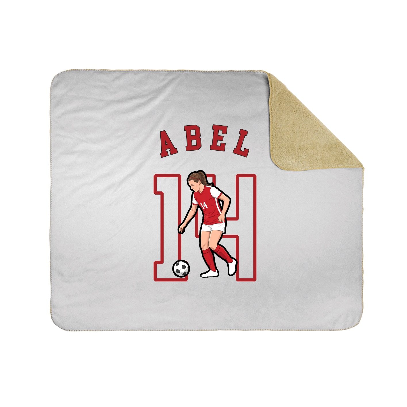 50x60 Sherpa Lined Throw Blanket