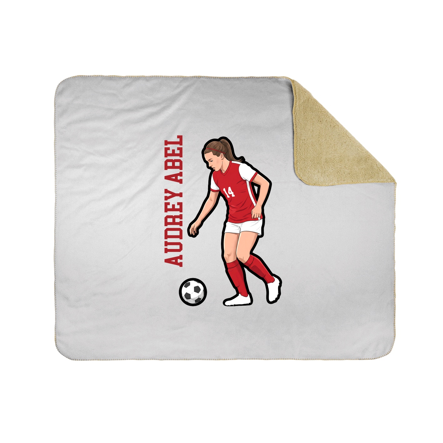 50x60 Sherpa Lined Throw Blanket