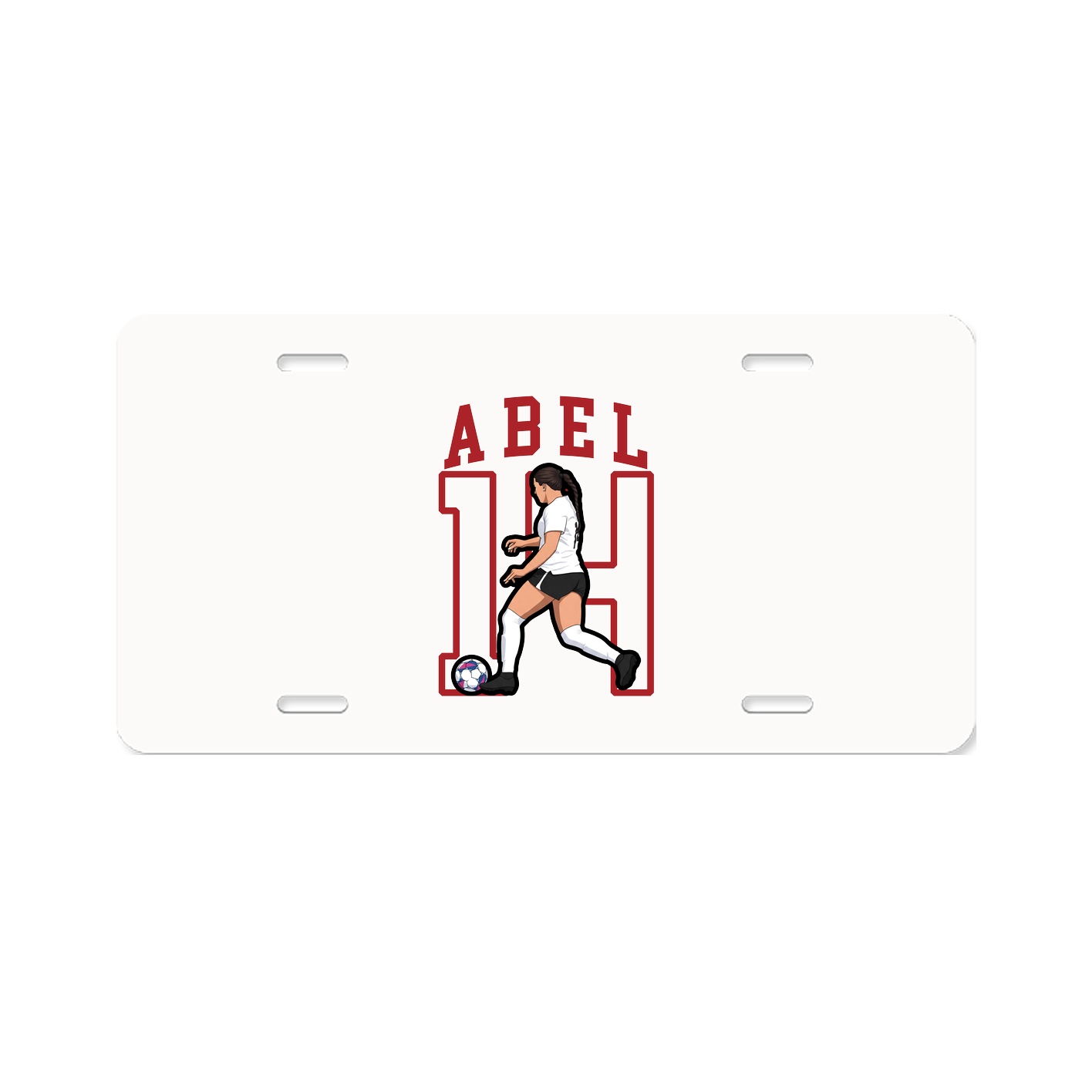 Aluminum License Plate